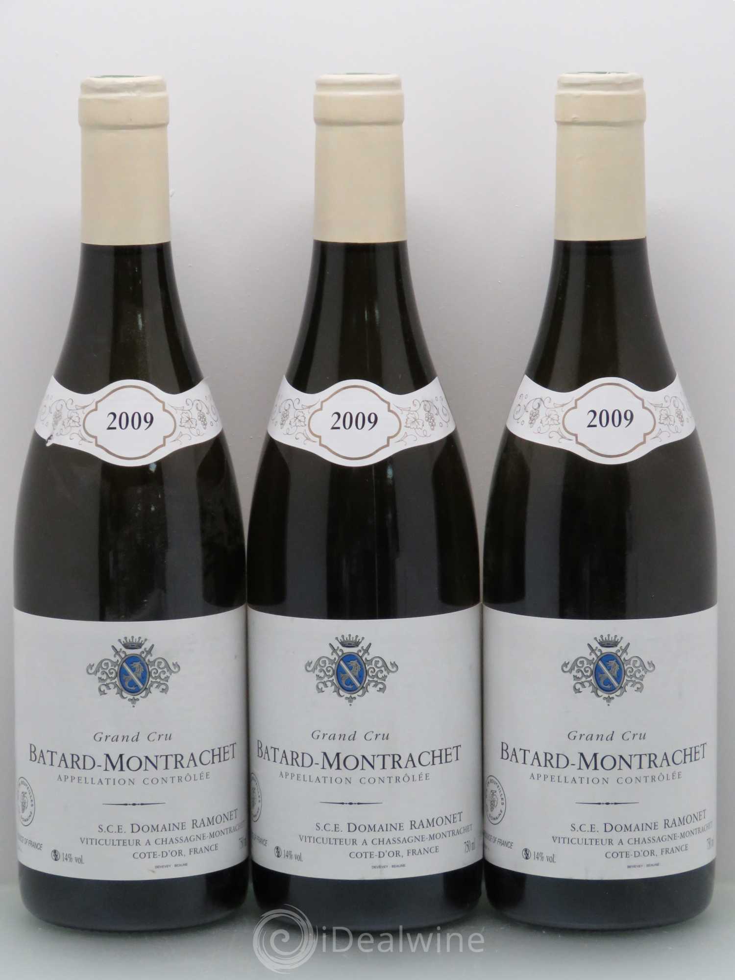 Bâtard-Montrachet Grand Cru Ramonet (Domaine) 2009 - Lot de 3 bouteilles - 0