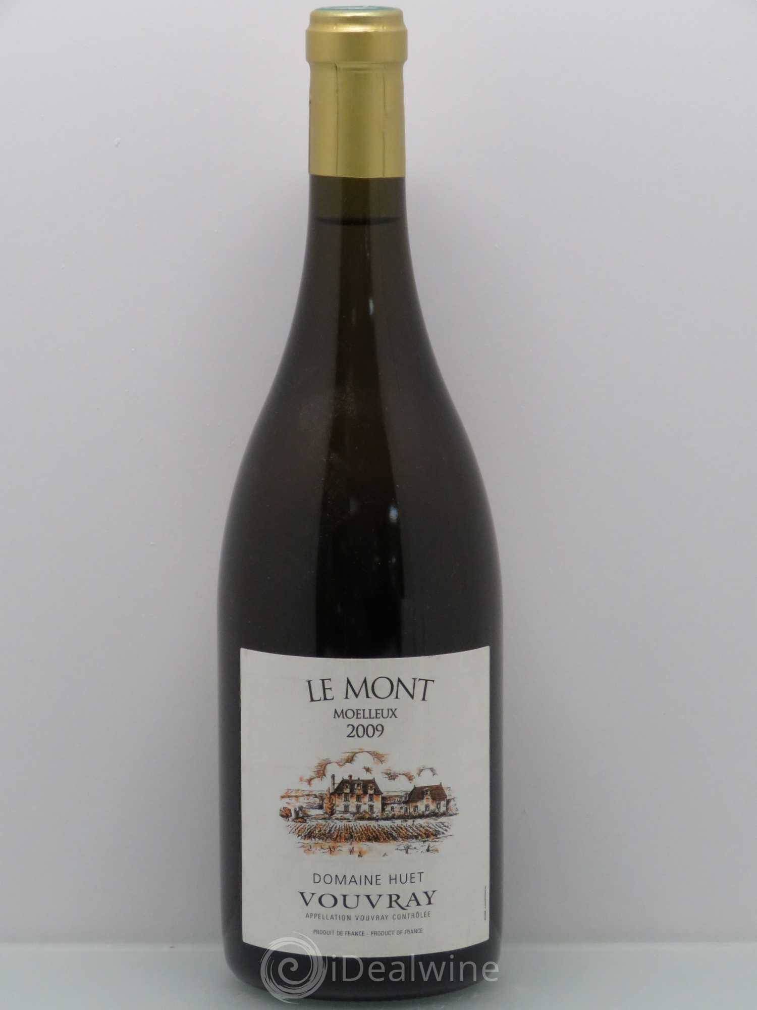 Vouvray Le Mont Moelleux Domaine Huet (senza prezzo di riserva) 2009 - Lotto di 1 bottiglia - 0