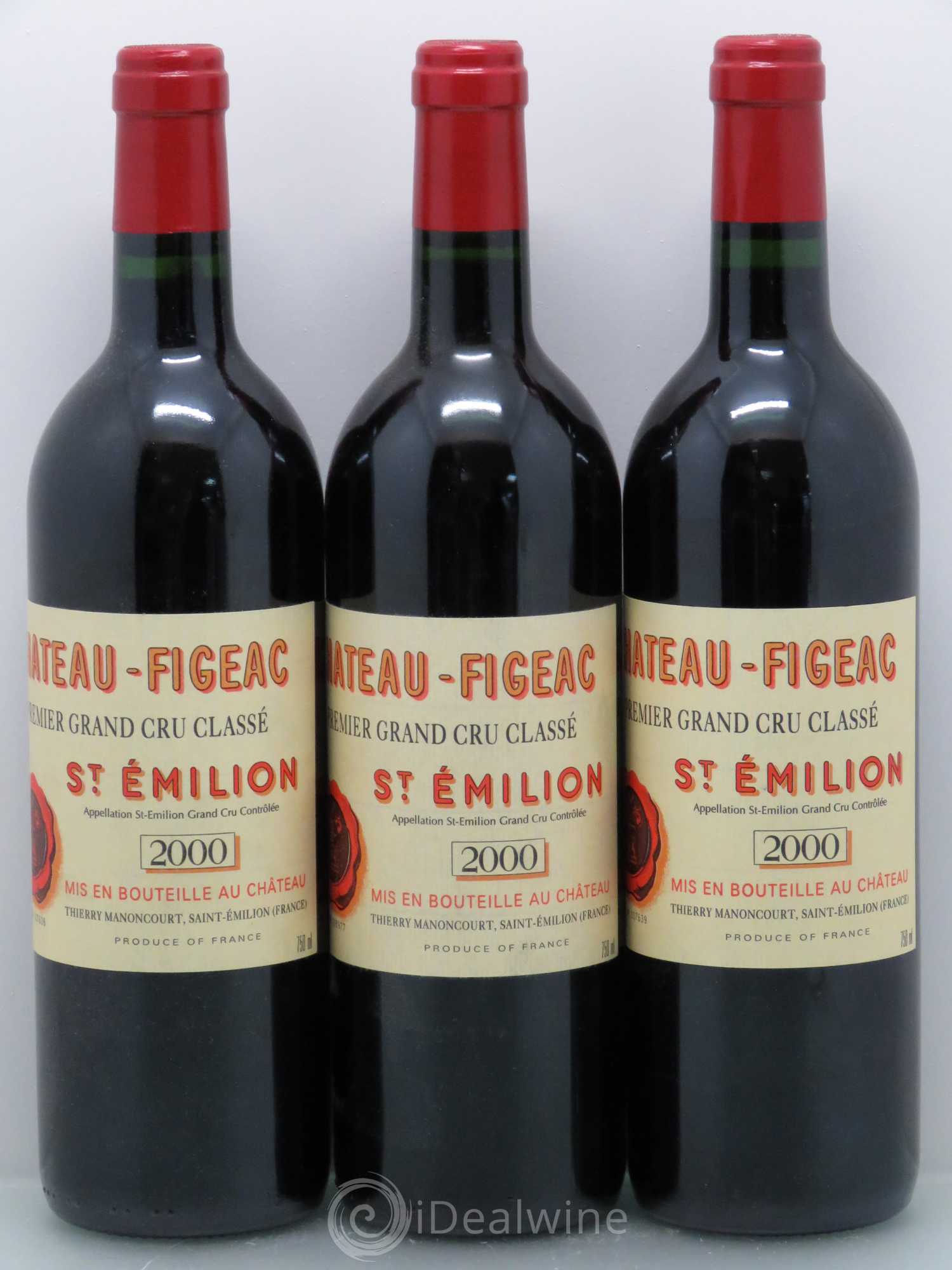 Château Figeac 1er Grand Cru Classé A 2000 - Lot de 6 bouteilles - 2