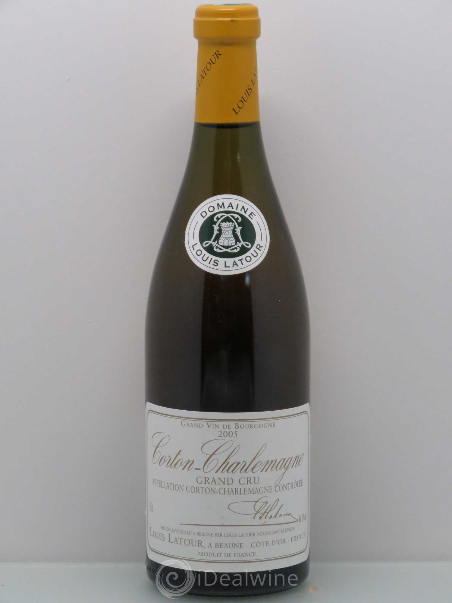 Corton-Charlemagne Grand Cru Louis Latour (sans prix de réserve) 2005 - Lot de 1 bouteille - 0