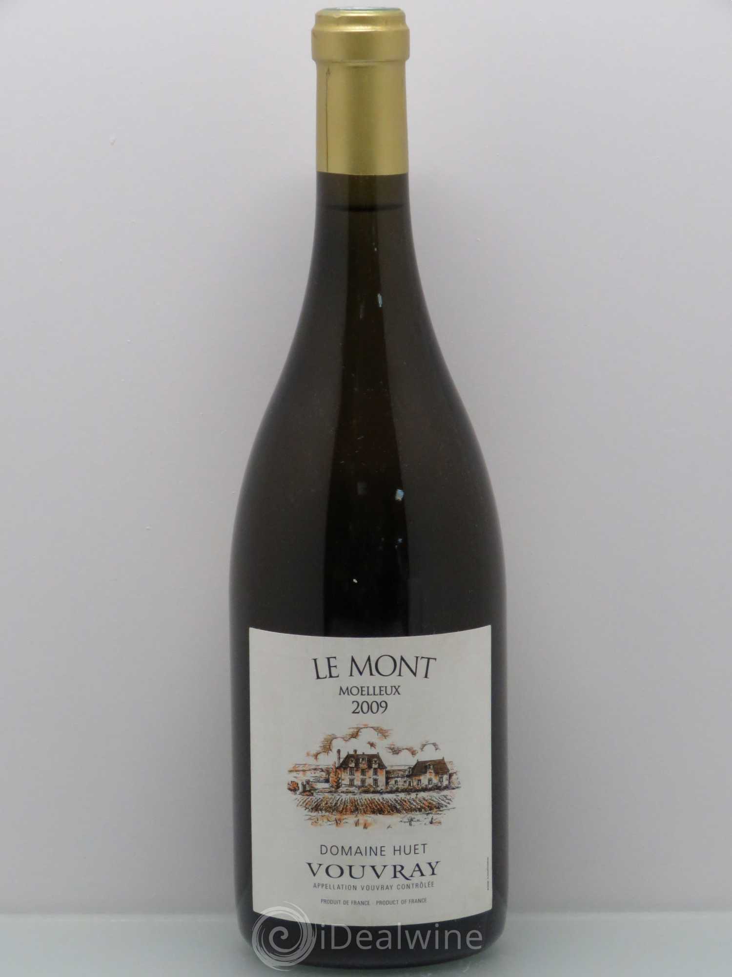 Vouvray Le Mont Moelleux Domaine Huet Moelleux (sans prix de réserve) 2009 - Lotto di 1 bottiglia - 0