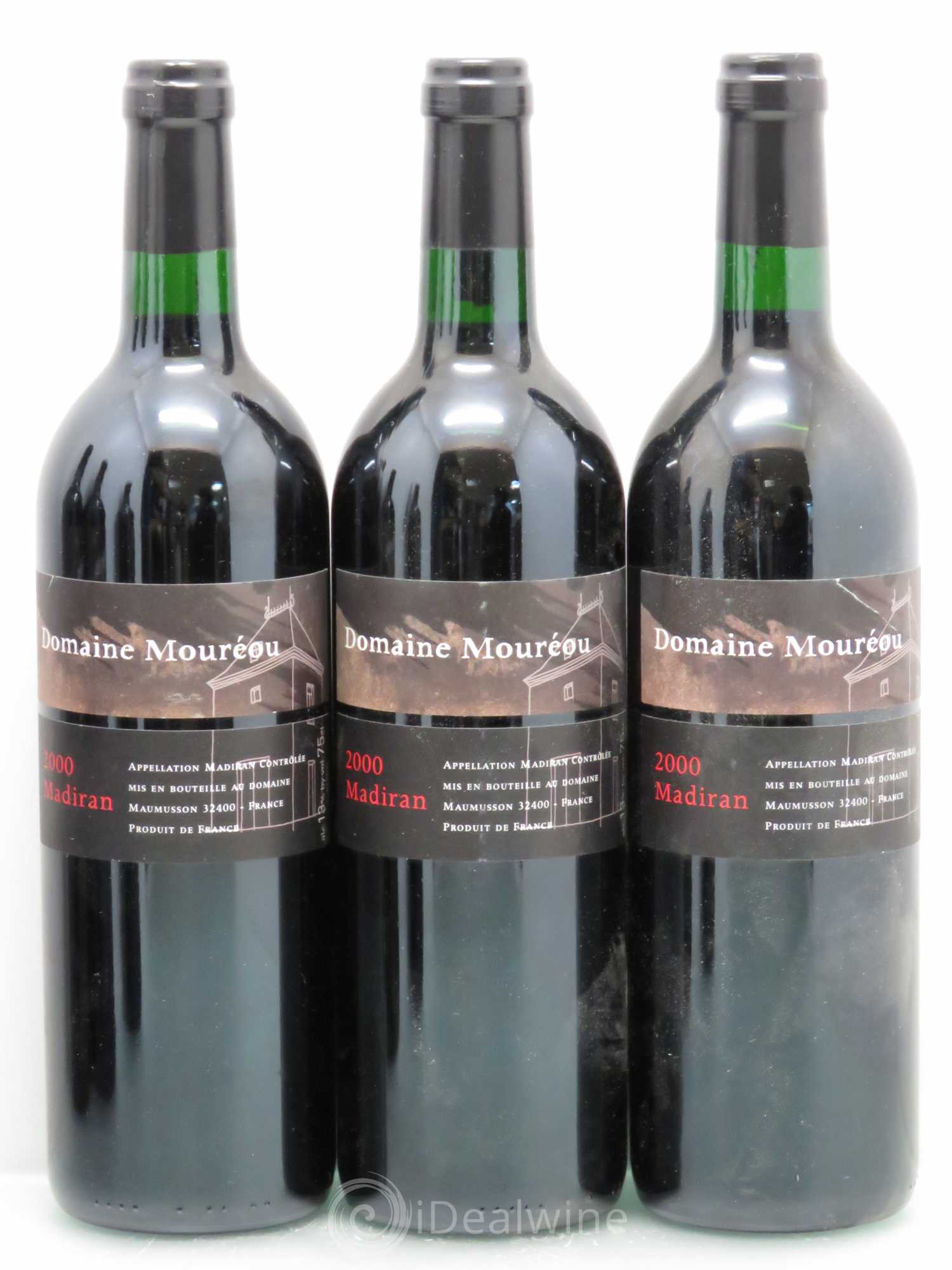 Madiran Domaine mouréou (sans prix de réserve) 2000 - Posten von 6 Flaschen - 1