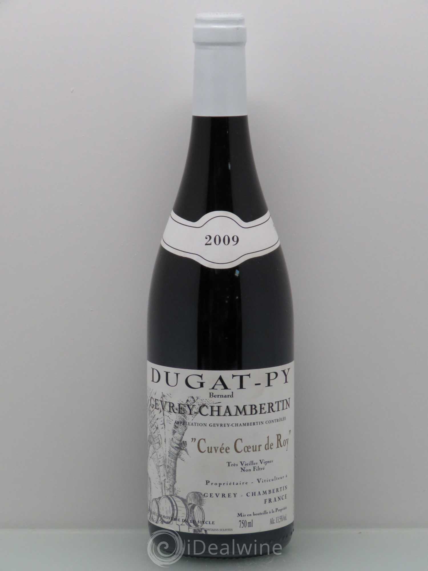 Gevrey-Chambertin Coeur de Roy Très Vieilles Vignes Dugat-Py (sans prix de réserve) 2009 - Lot de 1 bouteille - 0
