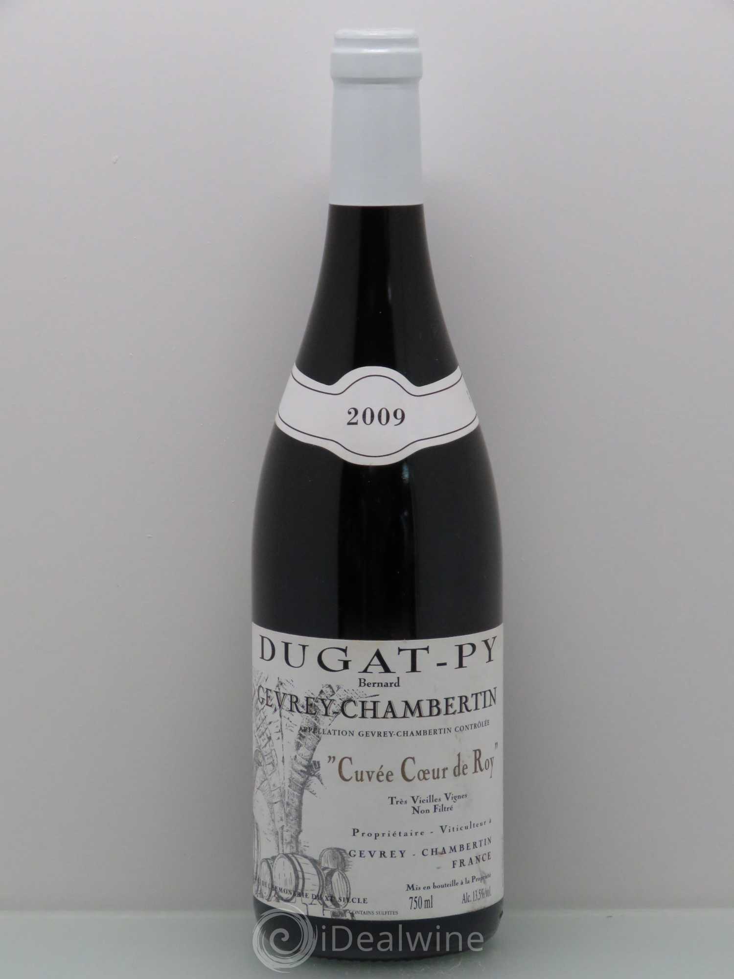 Gevrey-Chambertin Dugat-Py Cuvée coeur de roy 2009 - Posten von 1 Flasche - 0