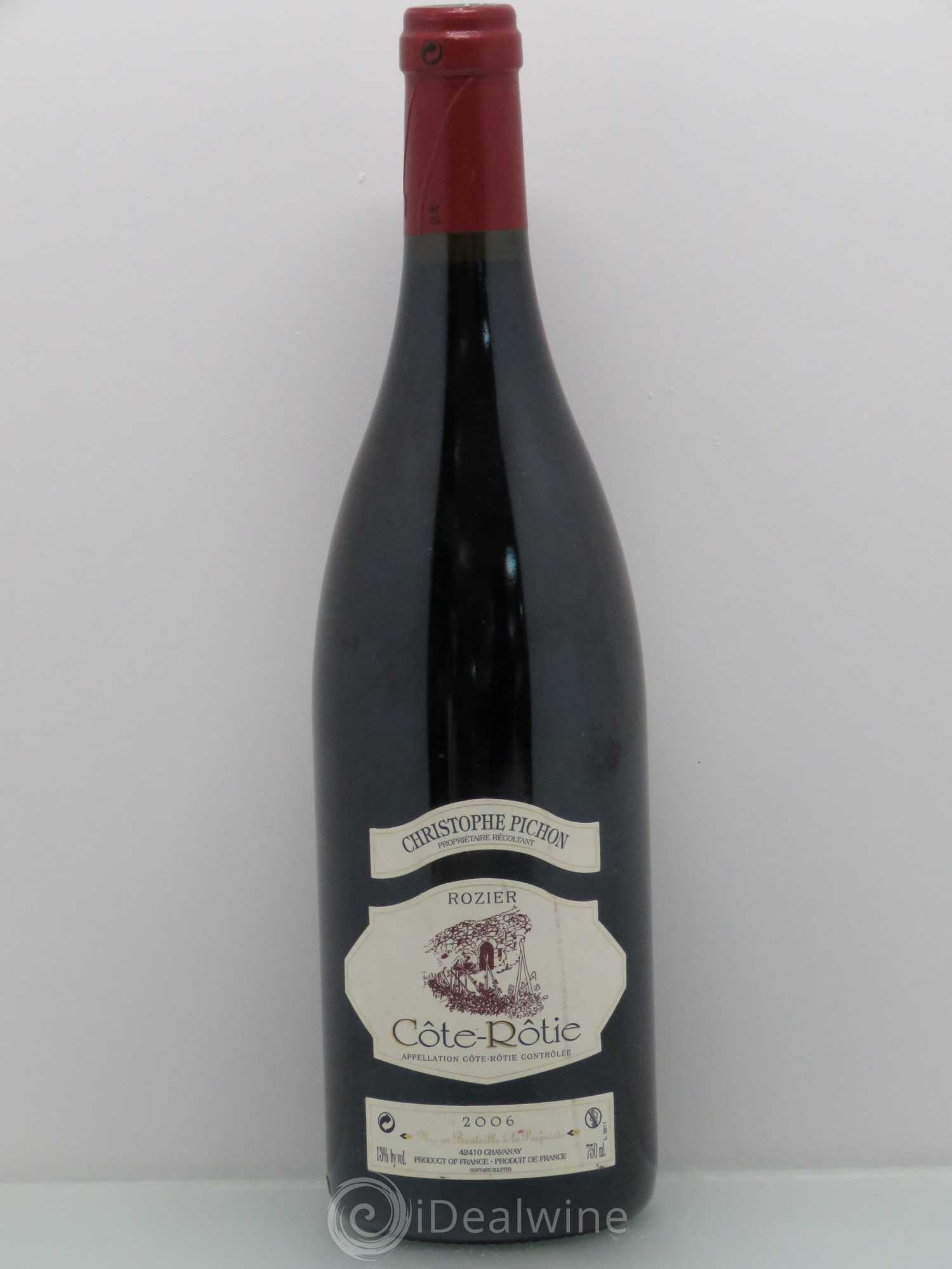 Côte-Rôtie Christophe Pichon (Domaine) (sans prix de réserve) 2006 - Lot de 1 bouteille - 0