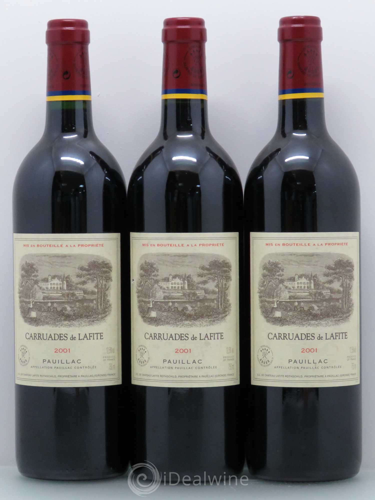 Carruades de Lafite Rothschild Second Vin 2001 - Lot de 6 bouteilles - 2