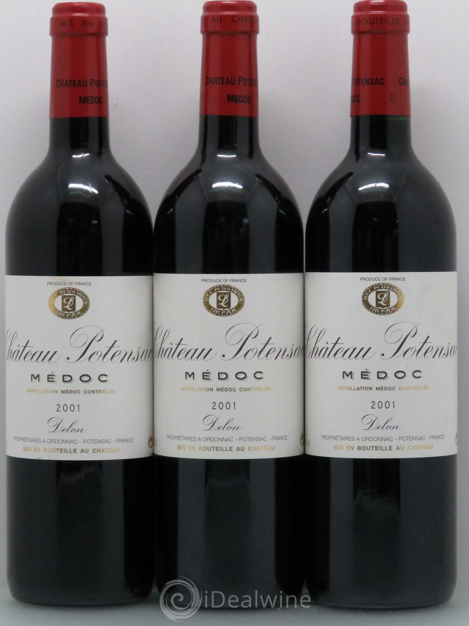 Château Potensac 2001 - Lot de 6 bouteilles - 2