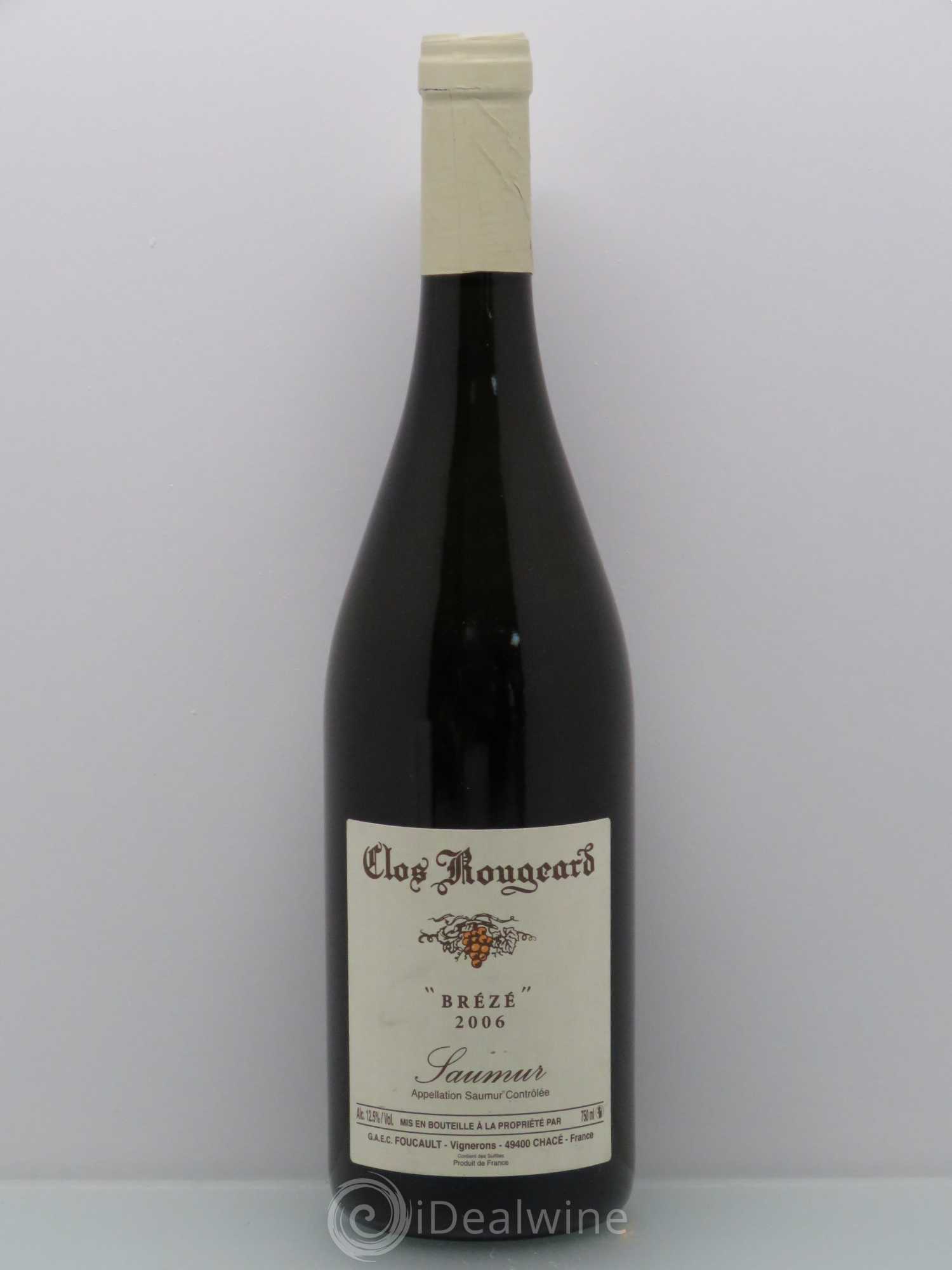 Saumur Brézé Clos Rougeard 2006 - Lot de 1 bouteille - 0
