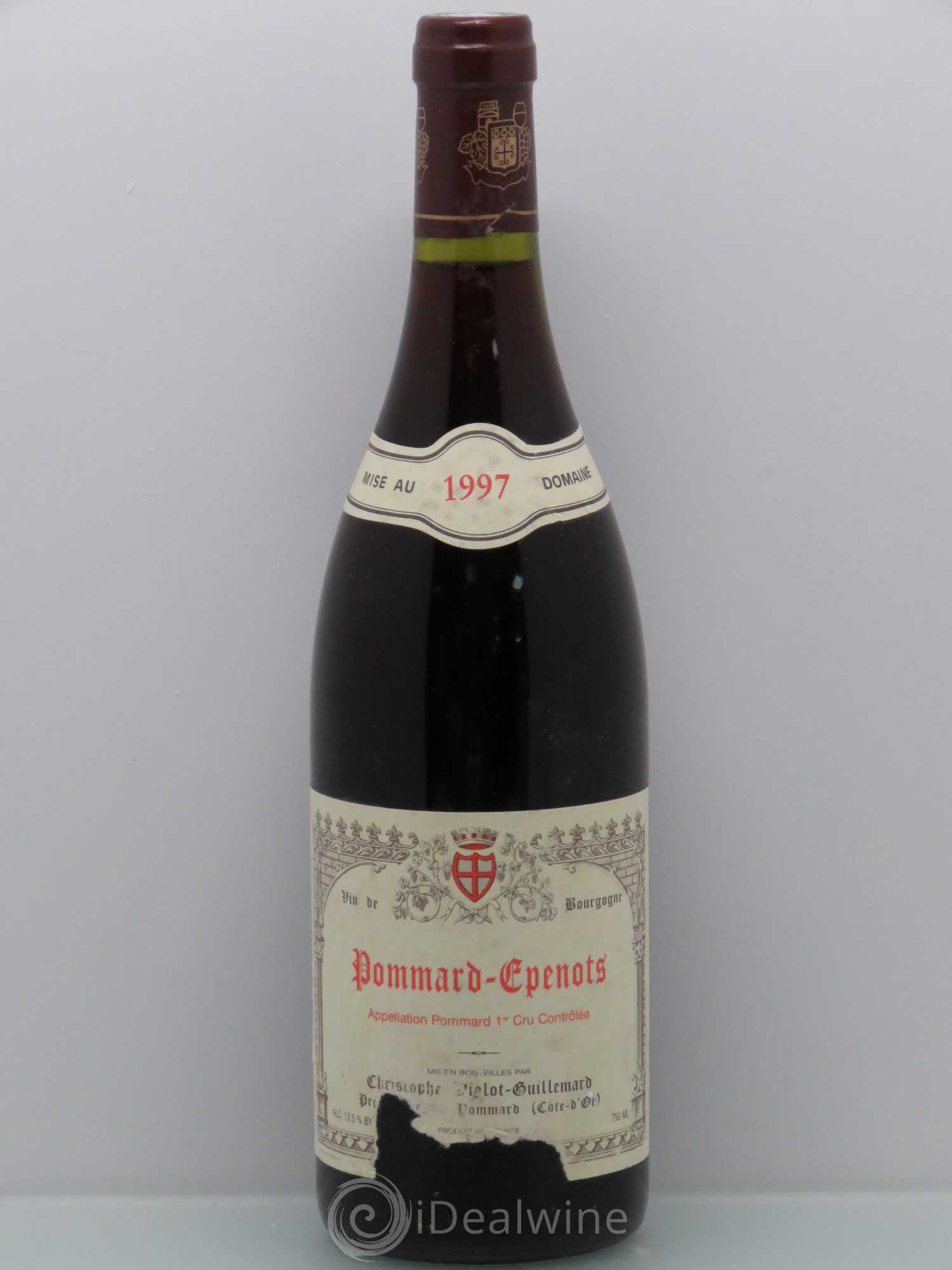 Pommard 1er Cru Violot Guillemard 1997 - Posten von 1 Flasche - 0
