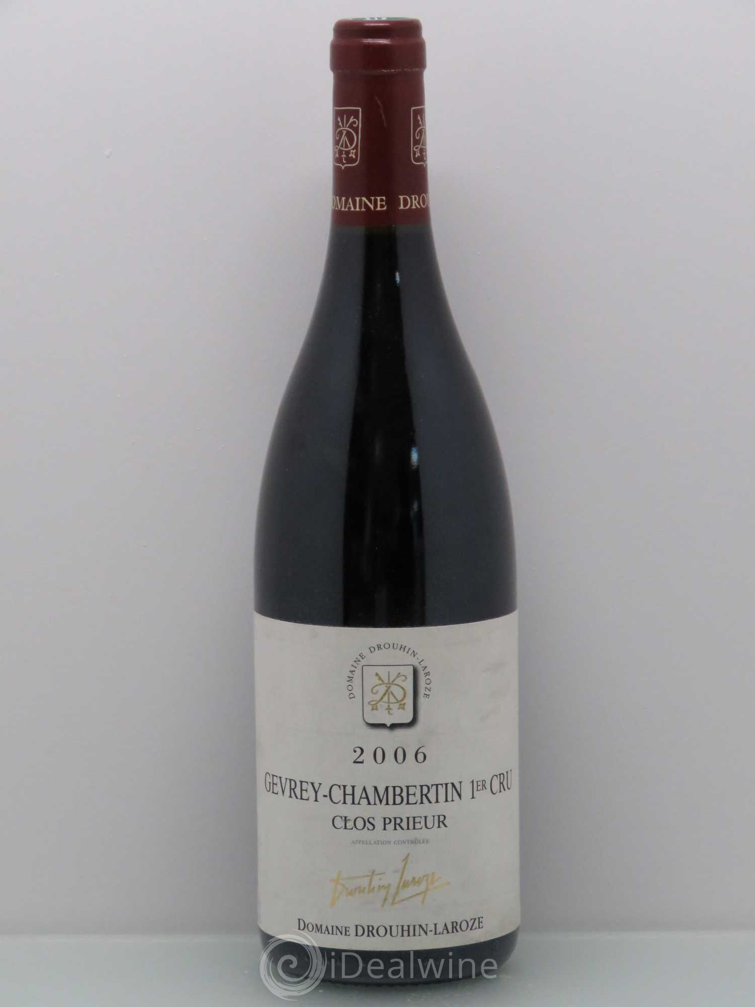 Gevrey-Chambertin 1er Cru Drouhin Laroze 2006 - Lot de 1 bouteille - 0