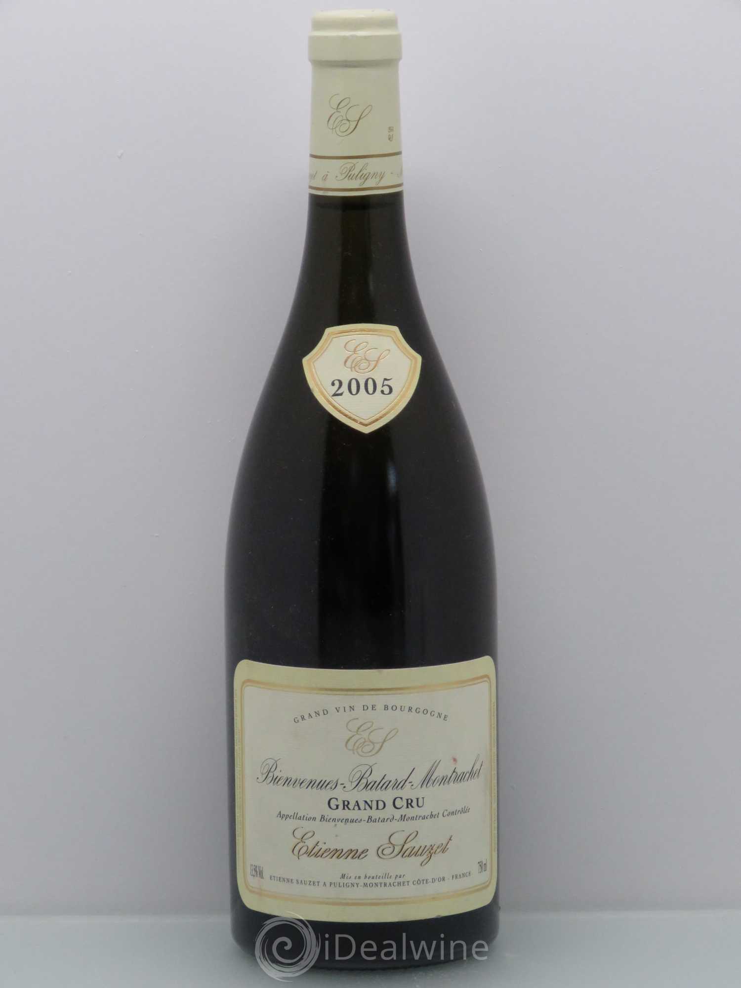 Bienvenues-Bâtard-Montrachet Grand Cru Etienne Sauzet 2005 - Lot de 1 bouteille - 0