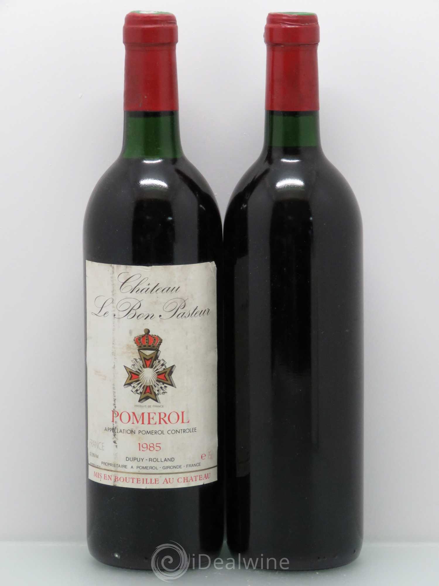 Château le Bon Pasteur 1985 - Lot de 2 bouteilles - 0