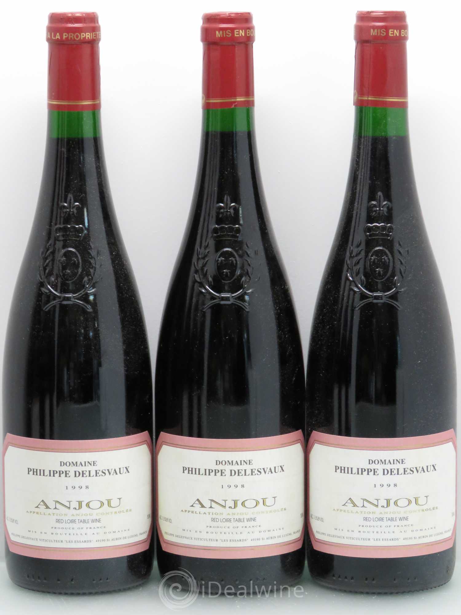 Anjou Delesvaux (sans prix de réserve) 1998 - Posten von 6 Flaschen - 1