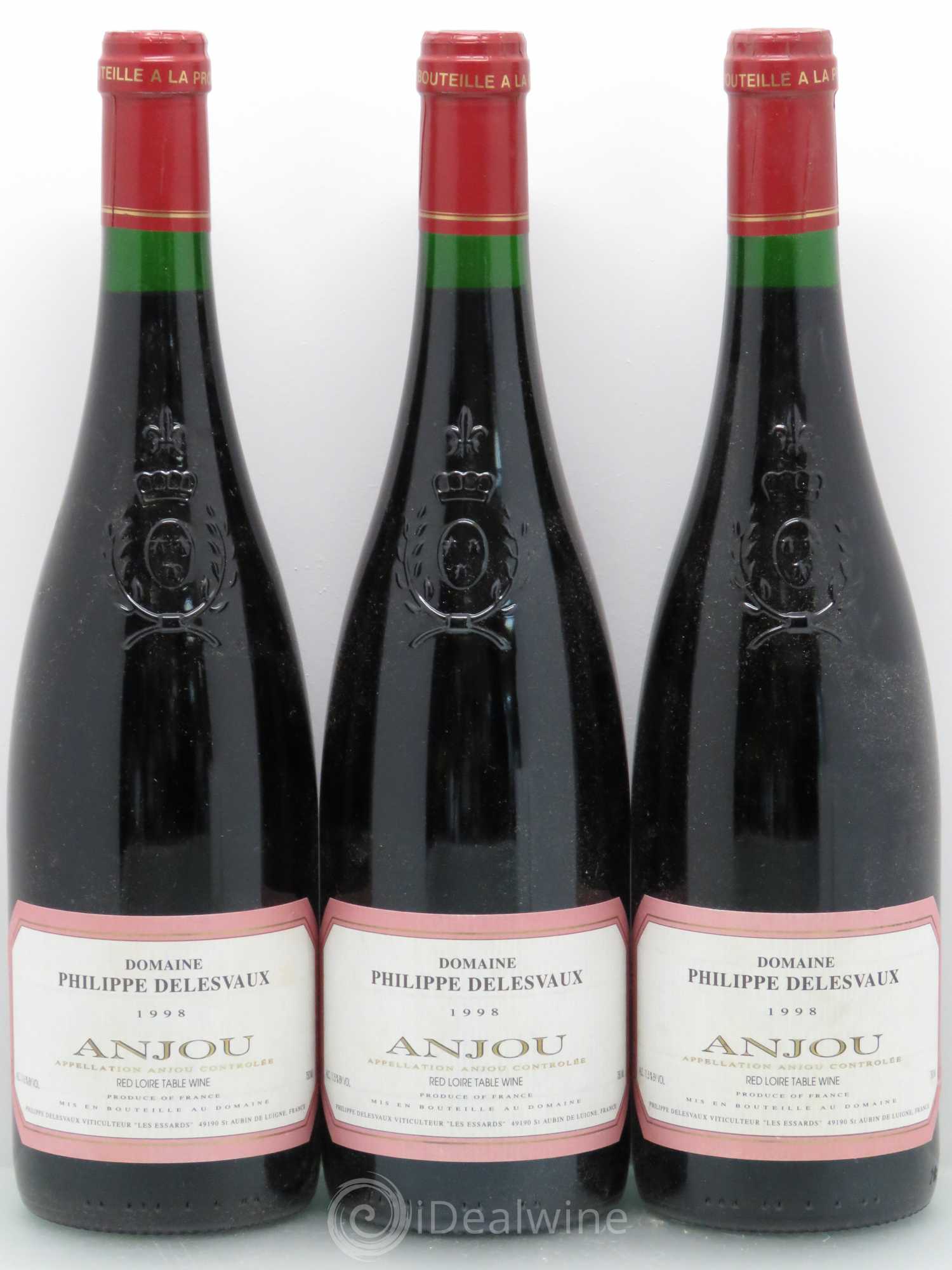 Anjou Delesvaux (sans prix de réserve) 1998 - Posten von 6 Flaschen - 2