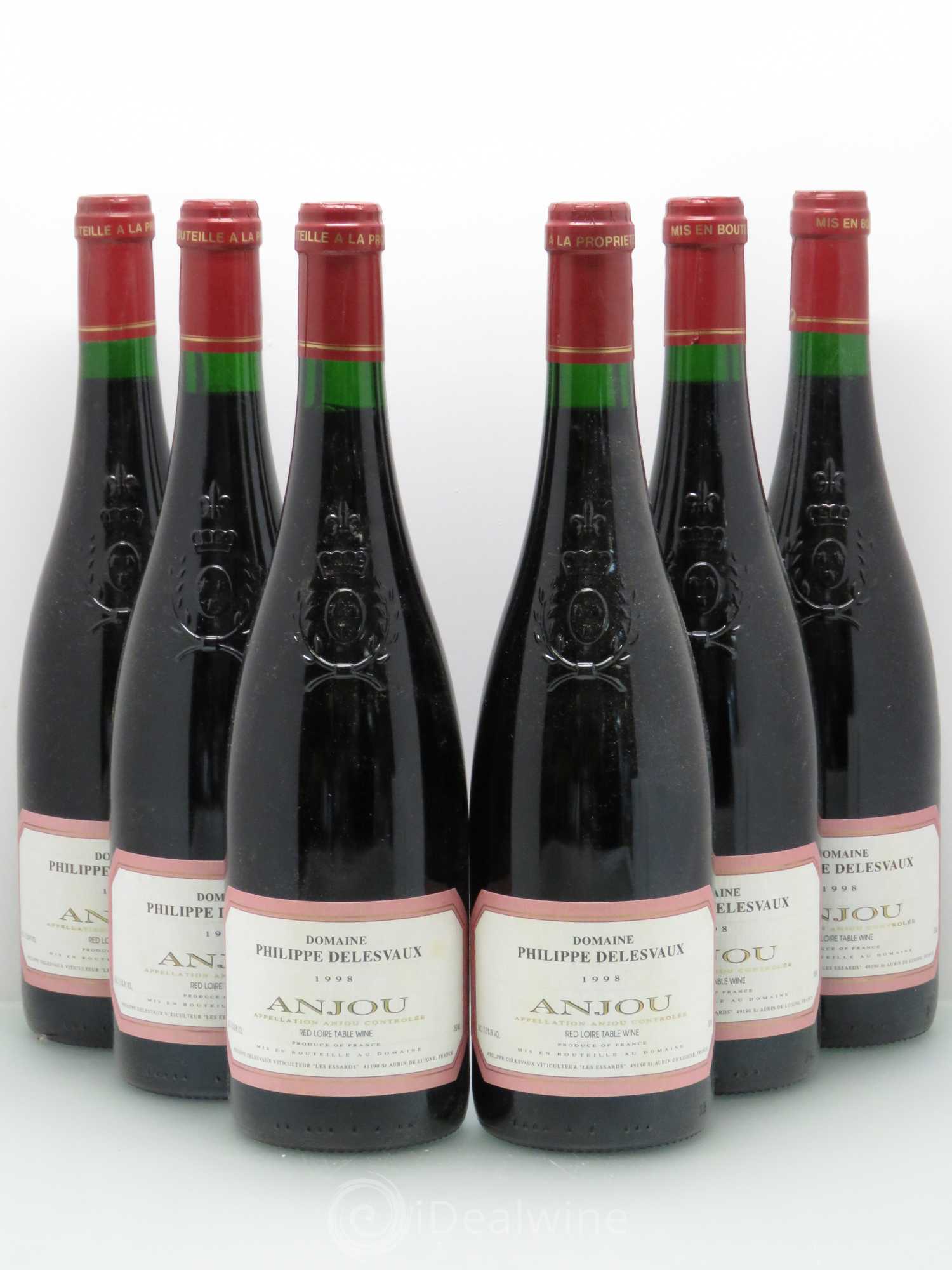 Anjou Delesvaux (sans prix de réserve) 1998 - Posten von 6 Flaschen - 0