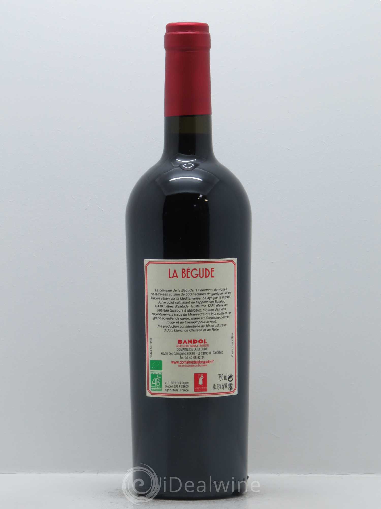Bandol La Bégude Cuvée La Bégude 2015 - Lot de 1 bouteille - 1