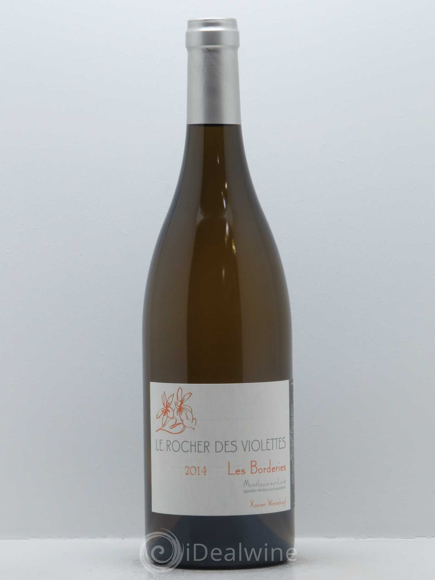Montlouis-sur-Loire Les Borderies Le Rocher des Violettes 2014 - Lot de 1 bouteille - 0