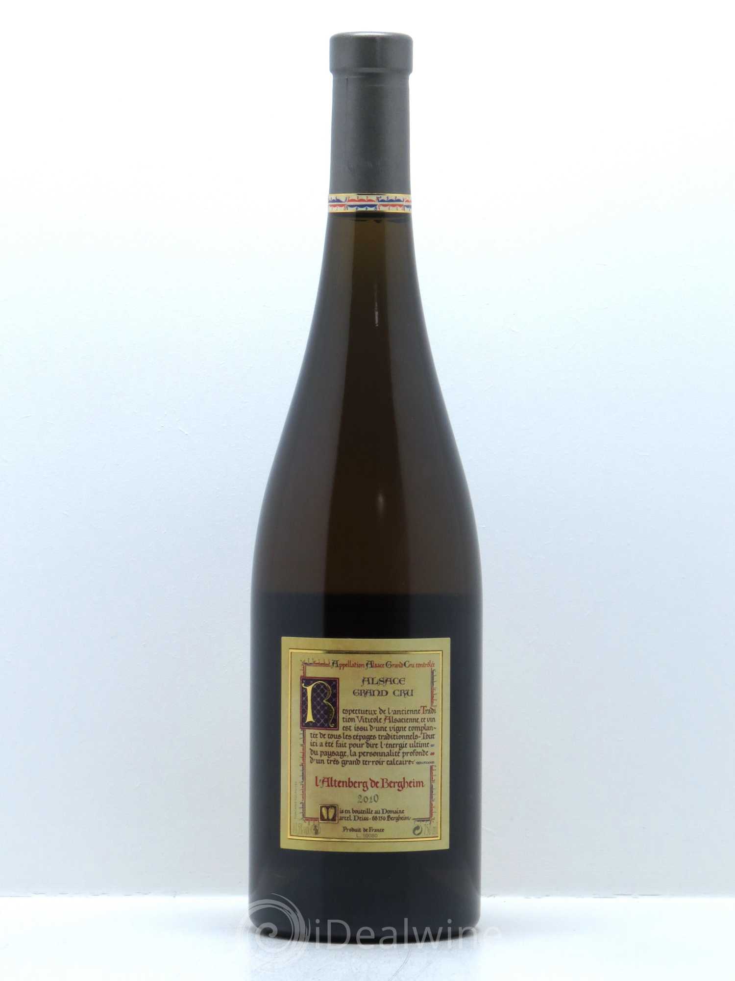 Alsace Grand Cru Altenberg de Bergheim Marcel Deiss (Domaine) 2010 - Lotto di 1 bottiglia - 1