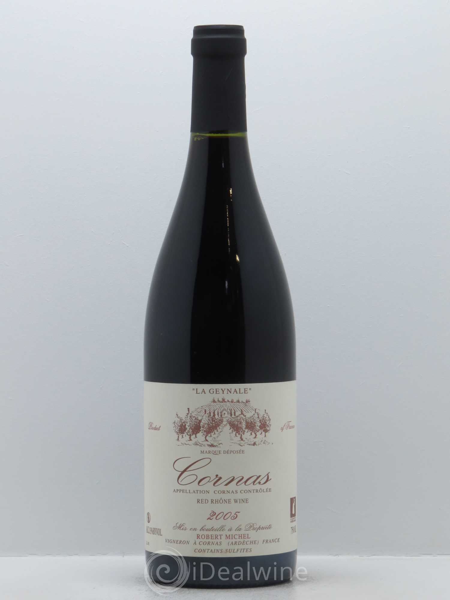 Cornas La Geynale Robert Michel 2005 - Lot de 1 bouteille - 0