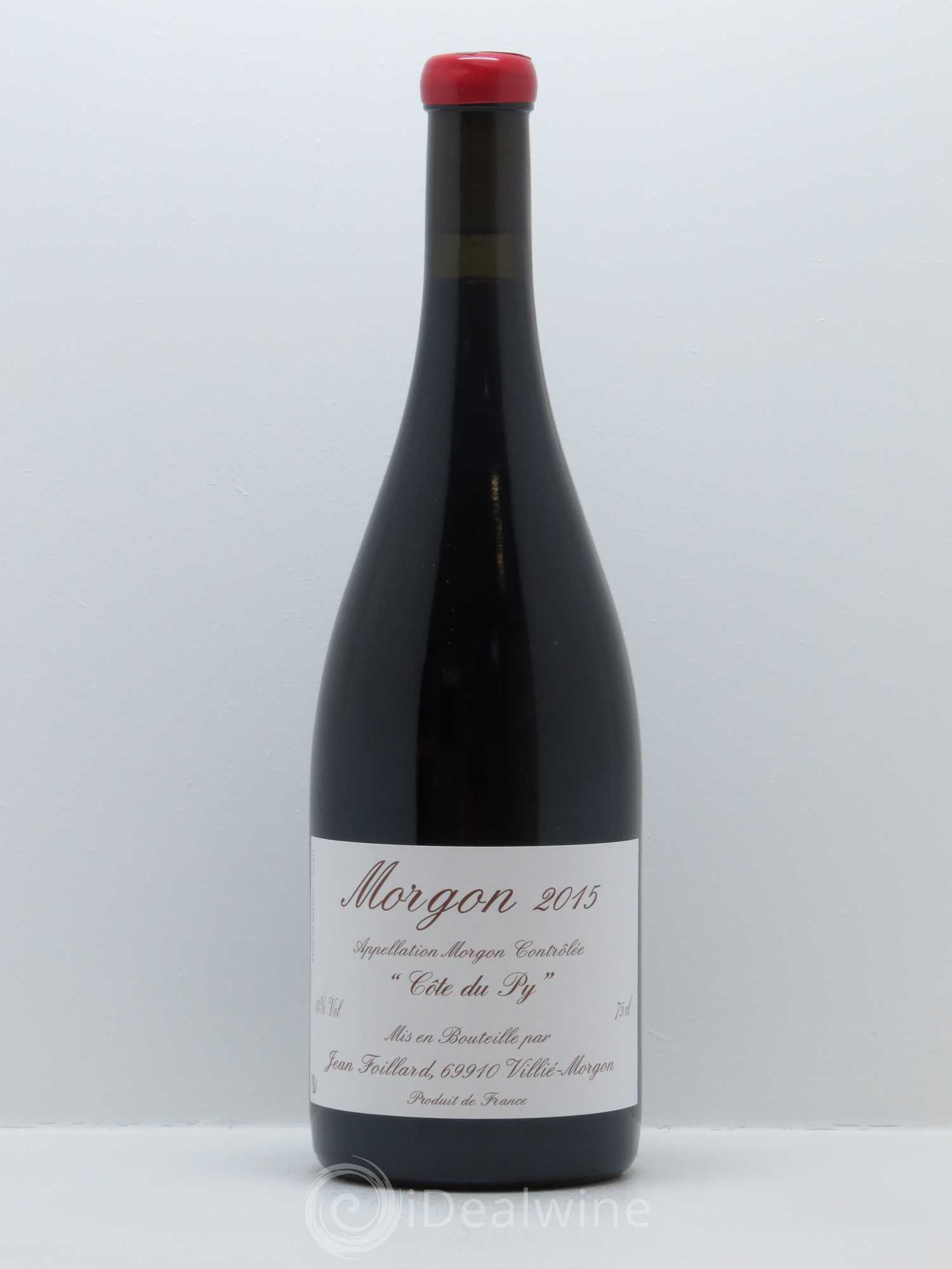 Morgon Côte du Py Jean Foillard 2015 - Lot de 1 bouteille - 0