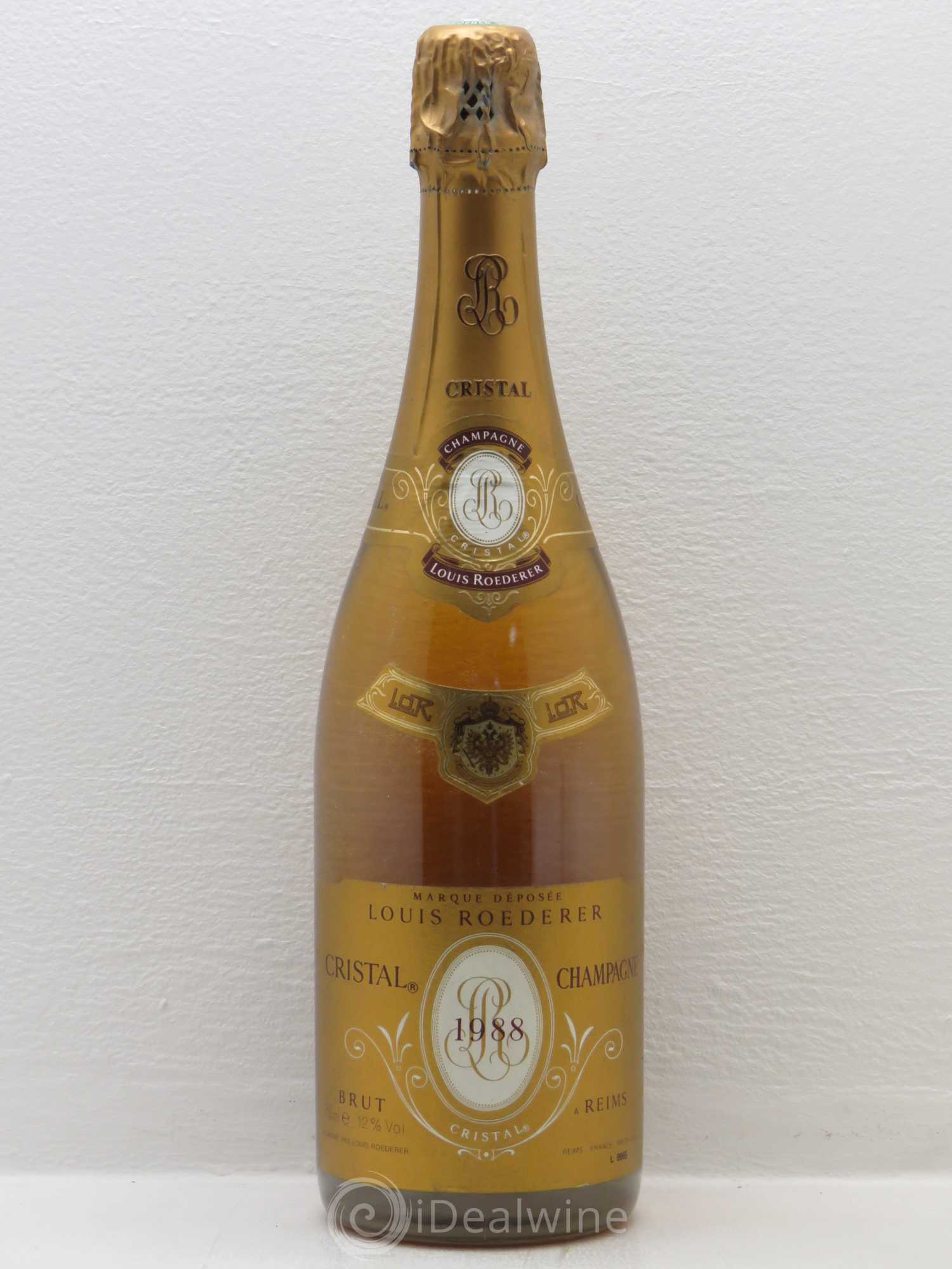 Cristal Louis Roederer 1988 - Lot de 1 bouteille - 0