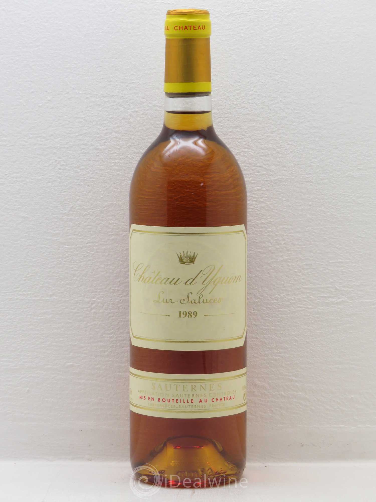 Château d' Yquem 1er Cru Classé Supérieur 1989 - Lotto di 1 bottiglia - 0