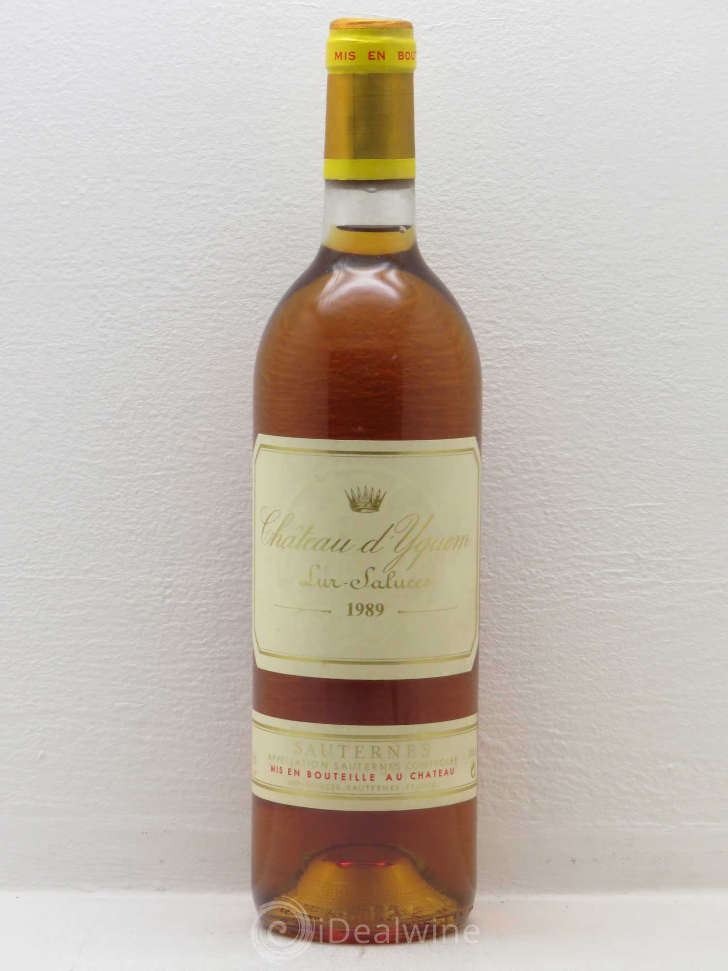 Château d' Yquem 1er Cru Classé Supérieur 1989 - Lotto di 1 bottiglia - 0