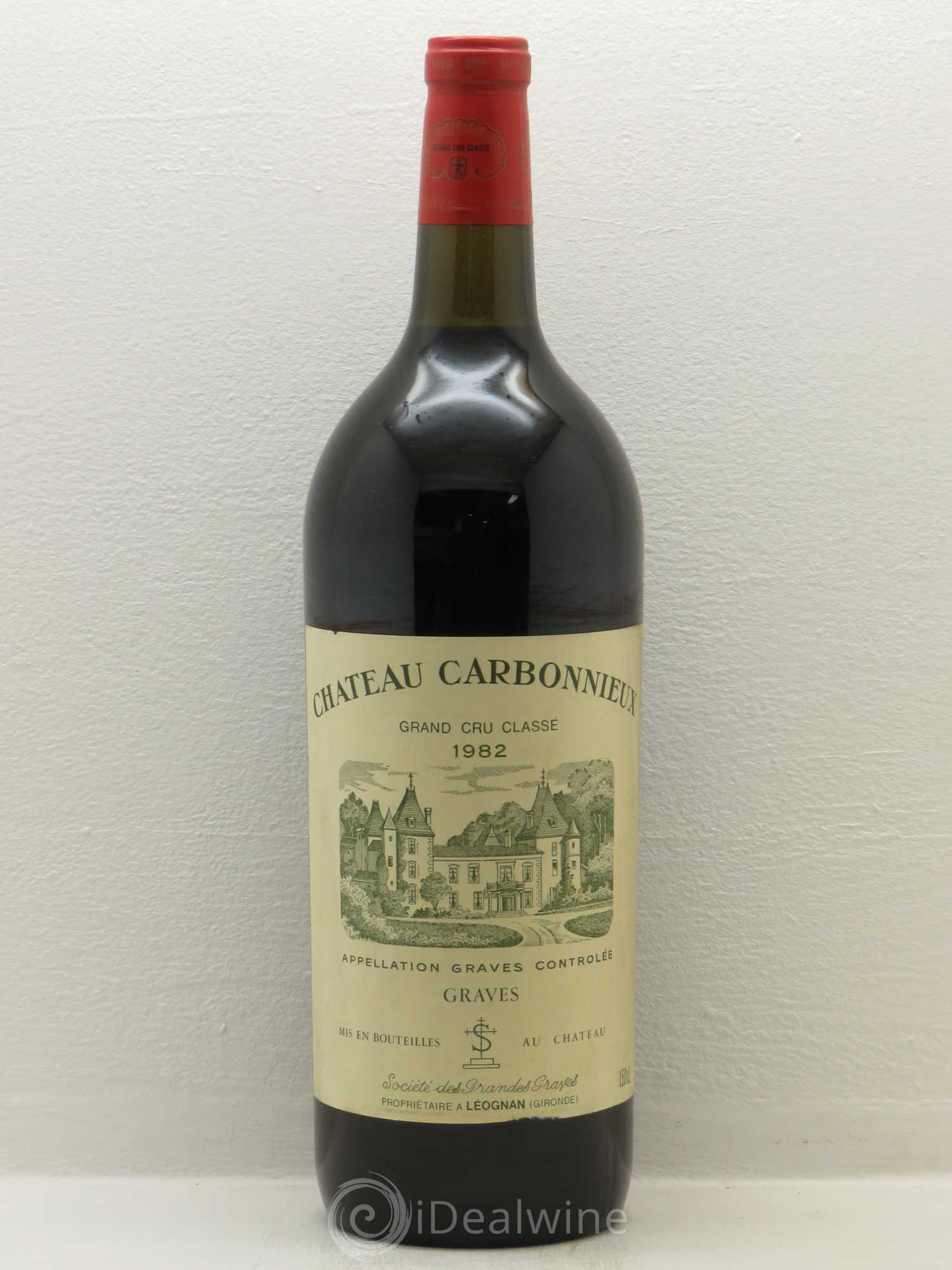 Château Carbonnieux Cru Classé de Graves 1982 - Lot de 1 magnum - 0