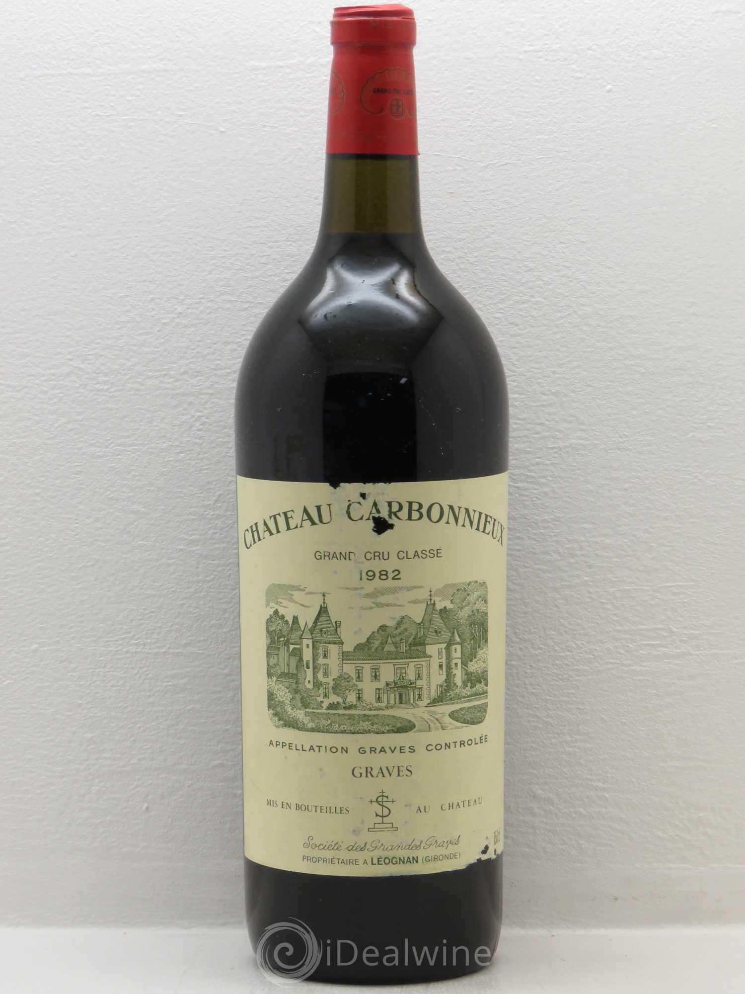 Château Carbonnieux Cru Classé de Graves 1982 - Lot de 1 magnum - 0