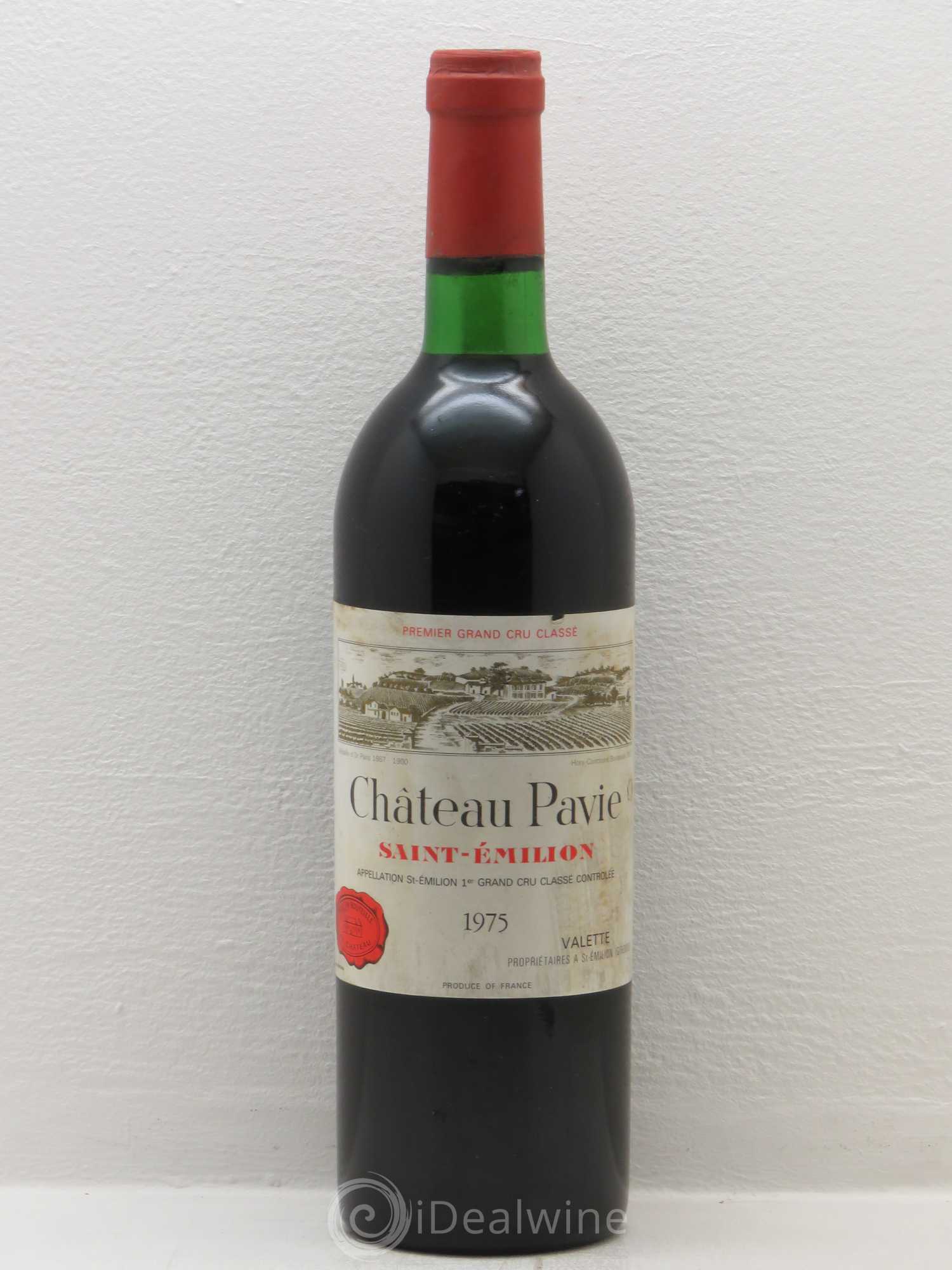 Château Pavie 1er Grand Cru Classé A 1975 - Lot de 1 bouteille - 0