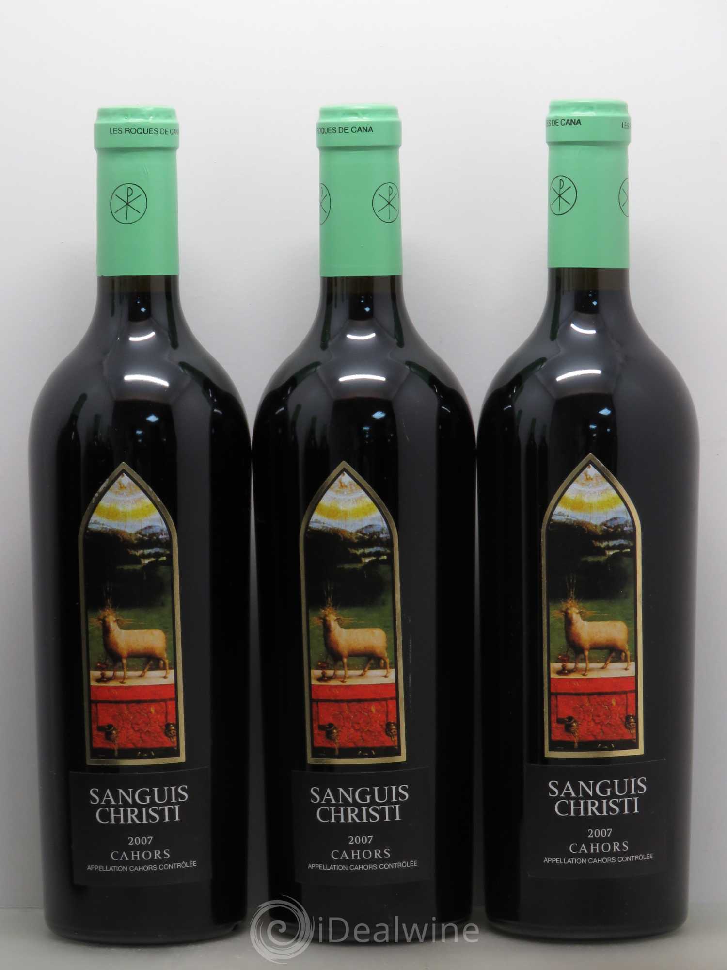 Cahors Sanguis Christi - Les Roques de Cana 2007 - Lot de 6 bouteilles - 2
