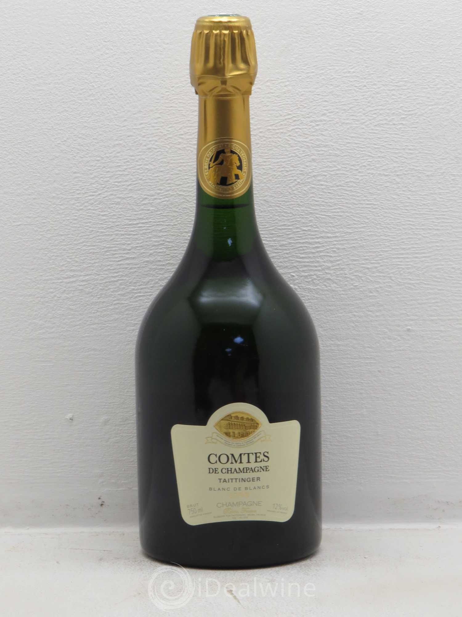 Comtes de Champagne Taittinger Blanc de blancs 1998 - Lot de 1 bouteille - 0