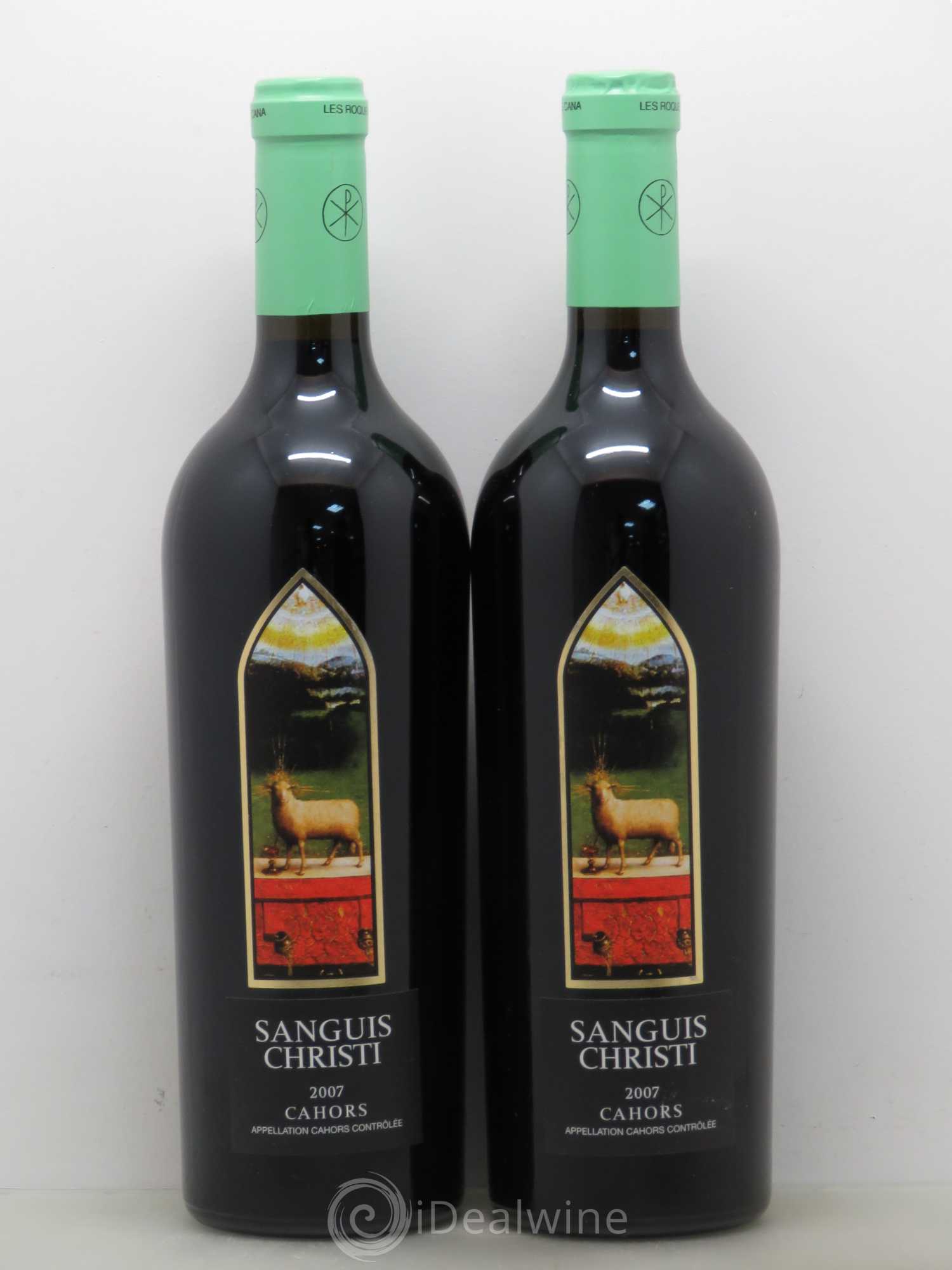 Cahors Sanguis Christi - Les Roques de Cana 2007 - Posten von 2 Flaschen - 0