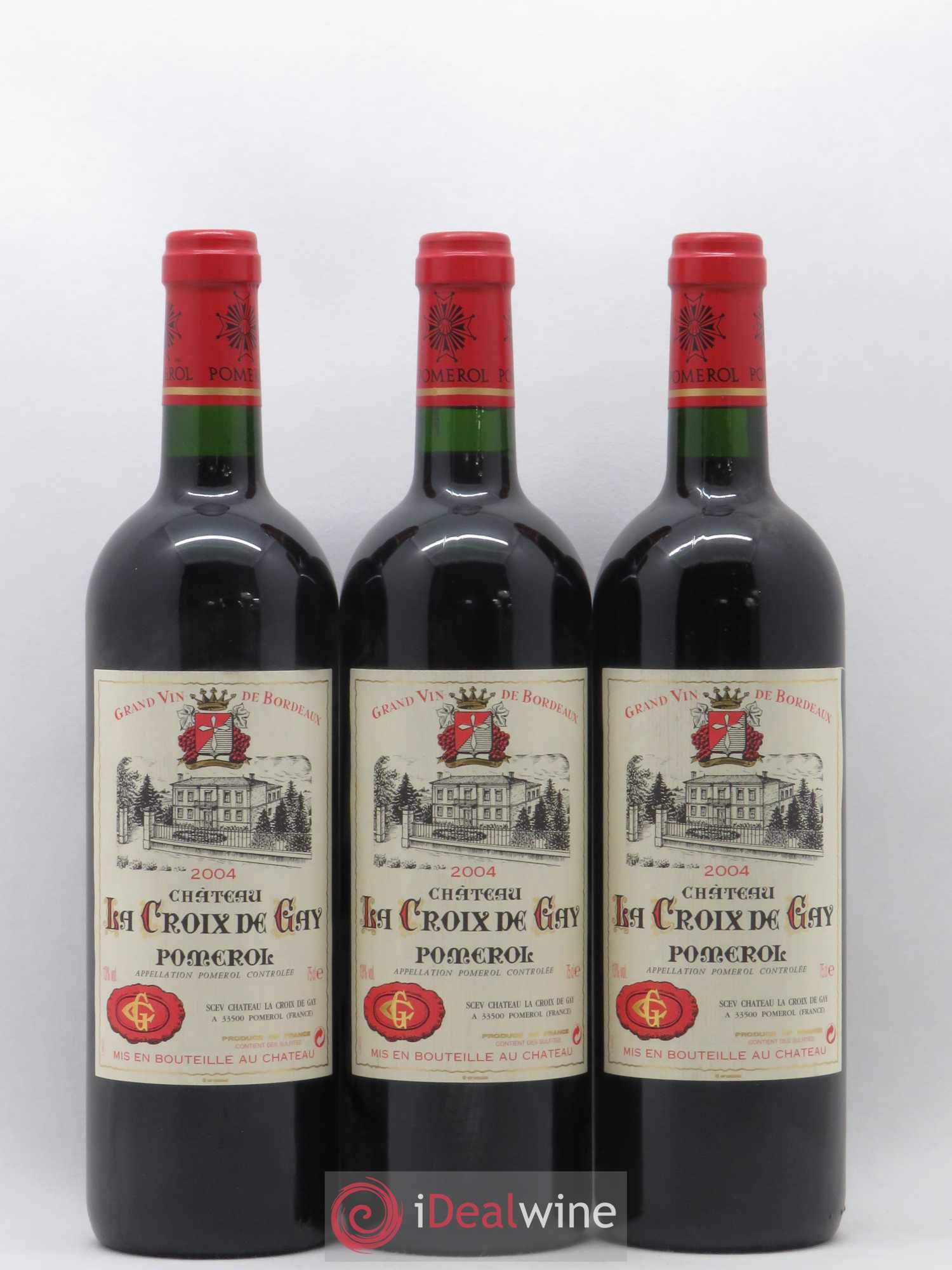 Château la Croix de Gay 2004 - Lot de 6 bouteilles - 1
