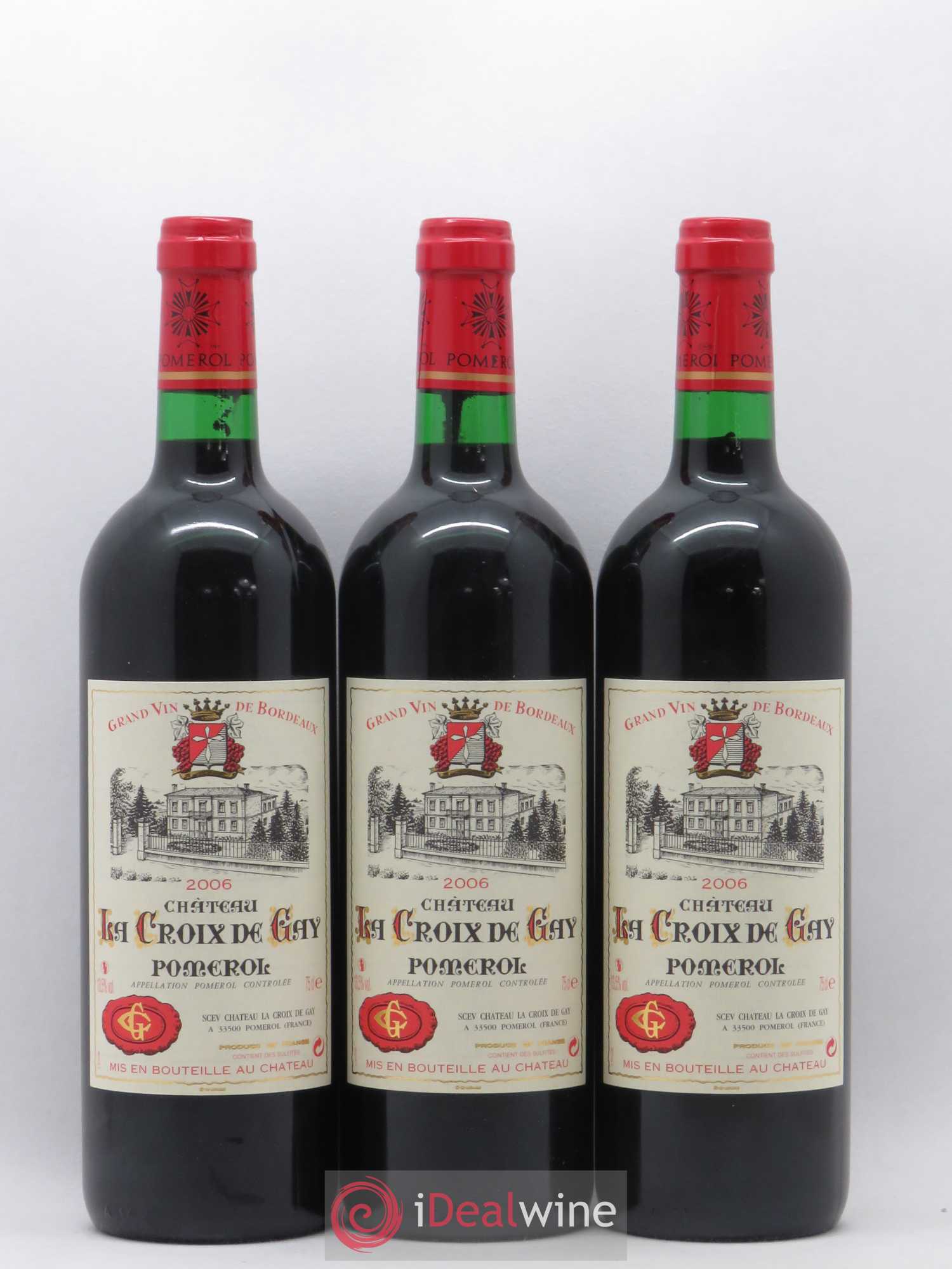 Château la Croix de Gay 2006 - Lot de 12 bouteilles - 1