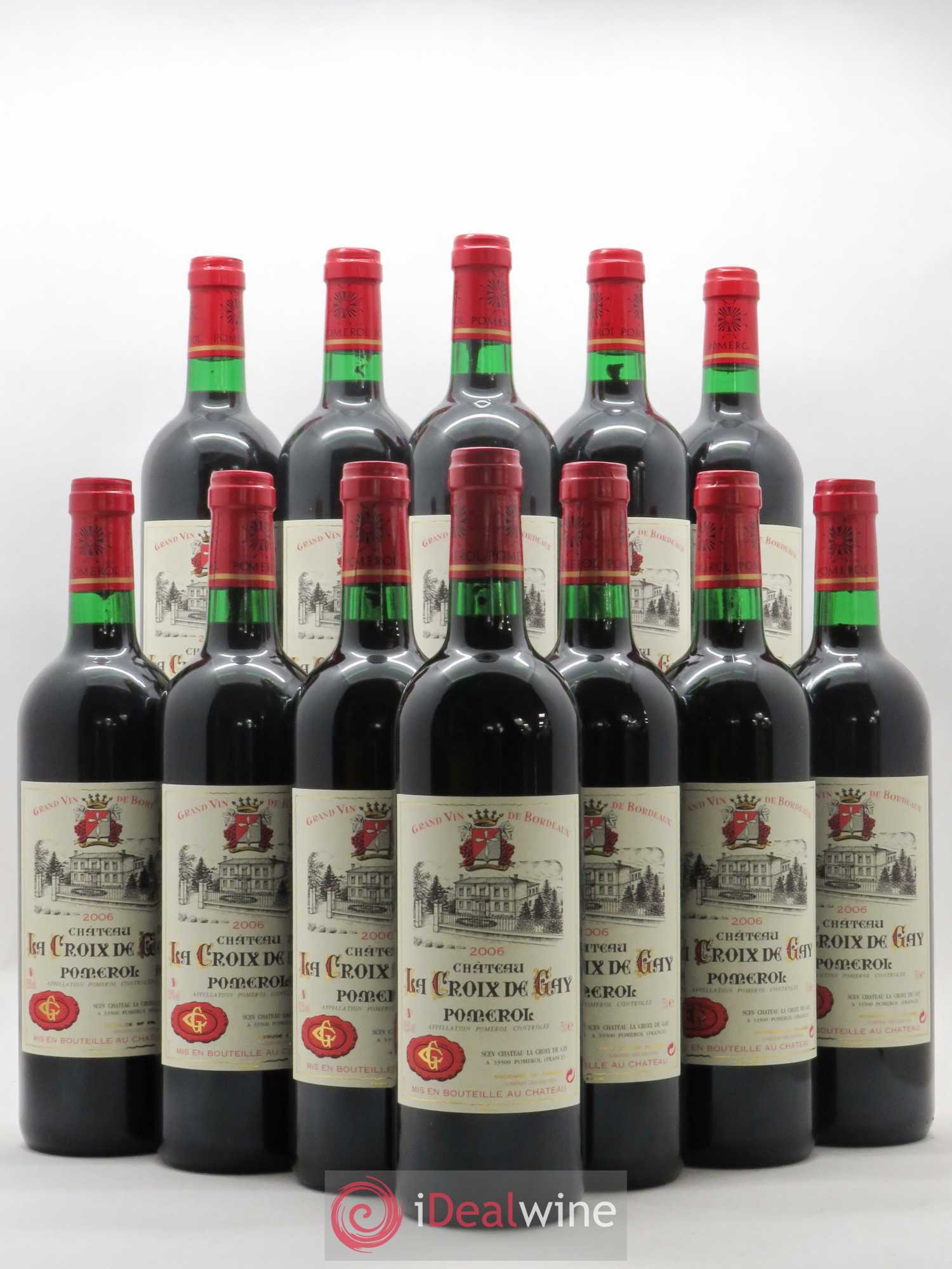 Château la Croix de Gay 2006 - Lot de 12 bouteilles - 0