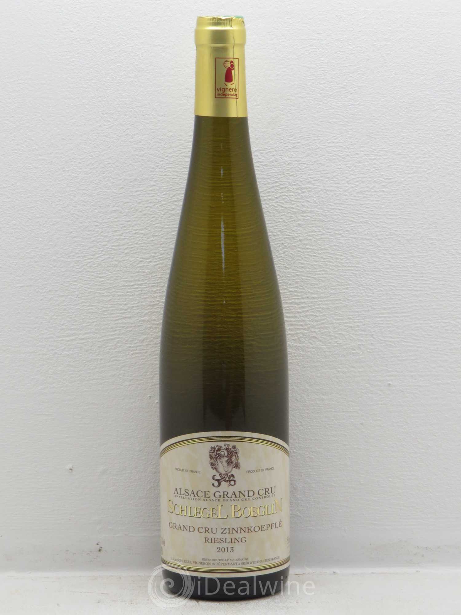 Riesling Zinnkoepfle - Schlegel Boeglin 2013 - Lotto di 1 bottiglia - 0