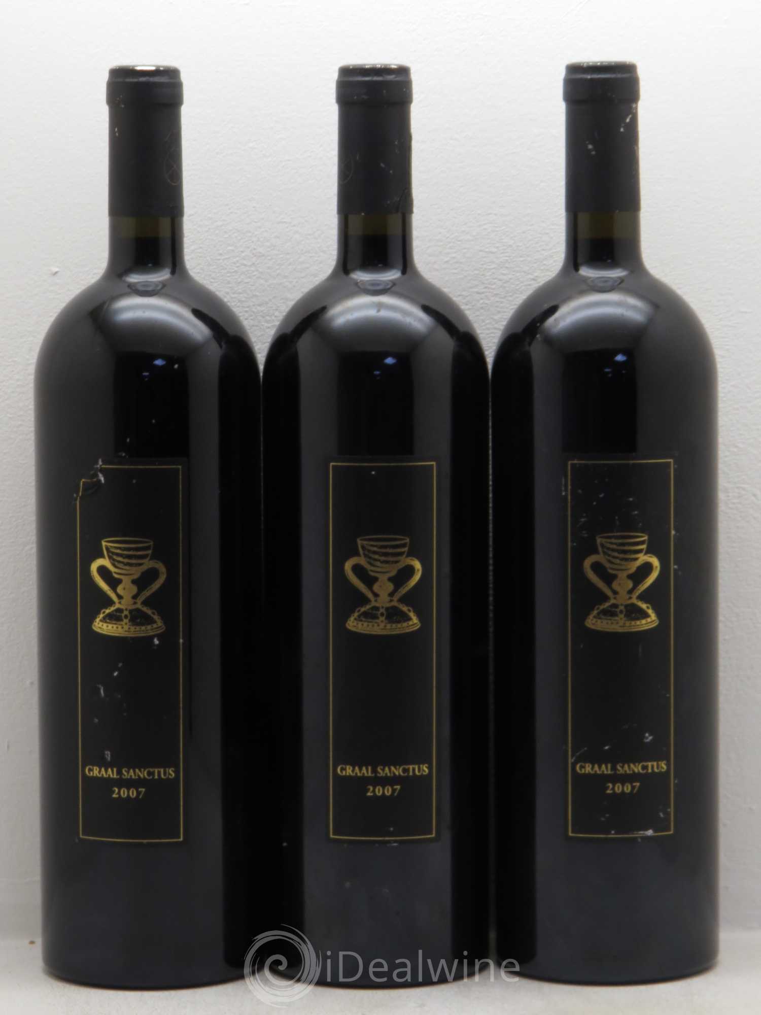 Cahors Graal - Les Roques de Cana 2007 - Posten von 3 Magnum - 0