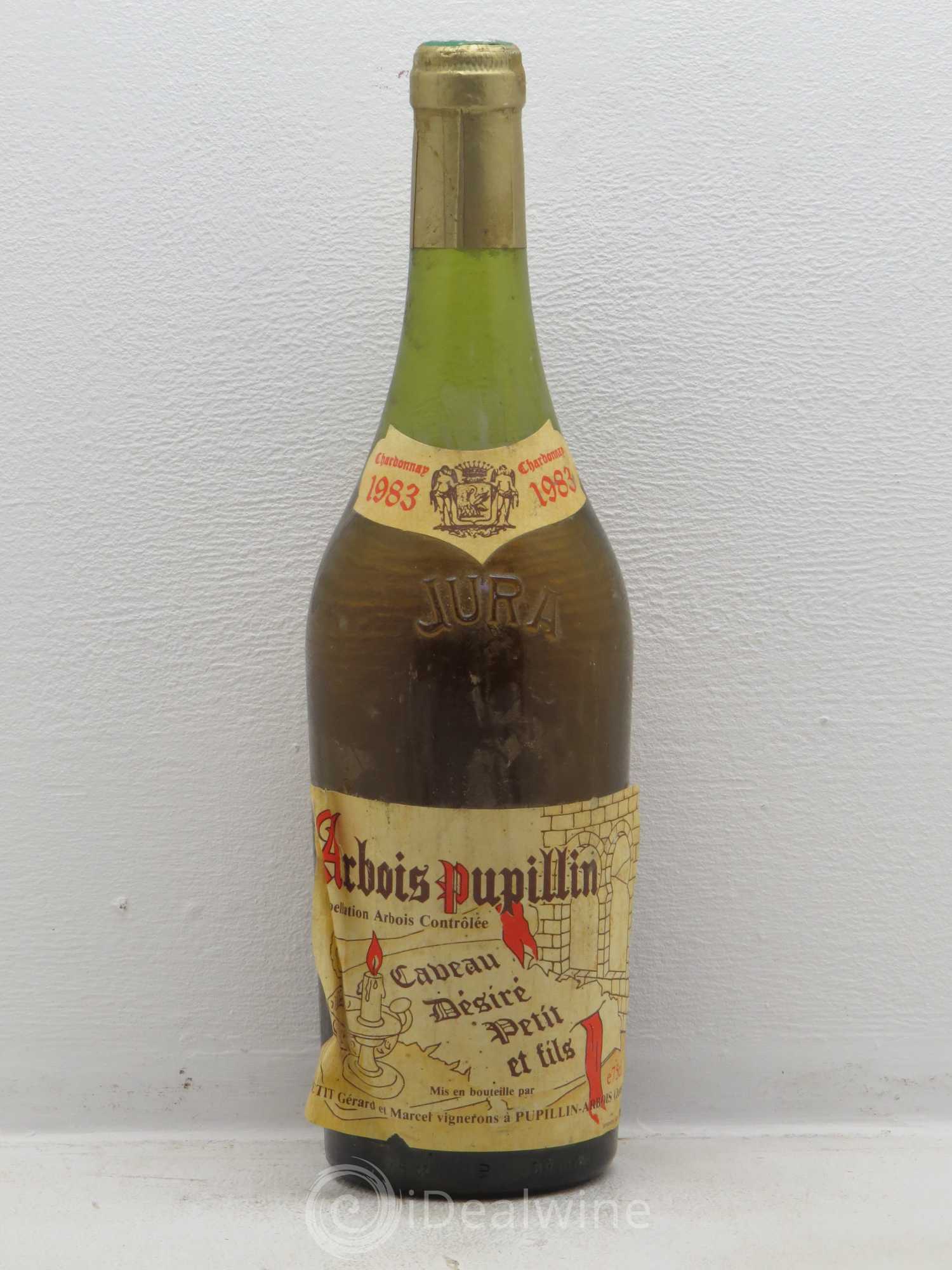 Arbois Désiré Petit - Gerard et Marcel Petit 1983 - Posten von 1 Flasche - 0