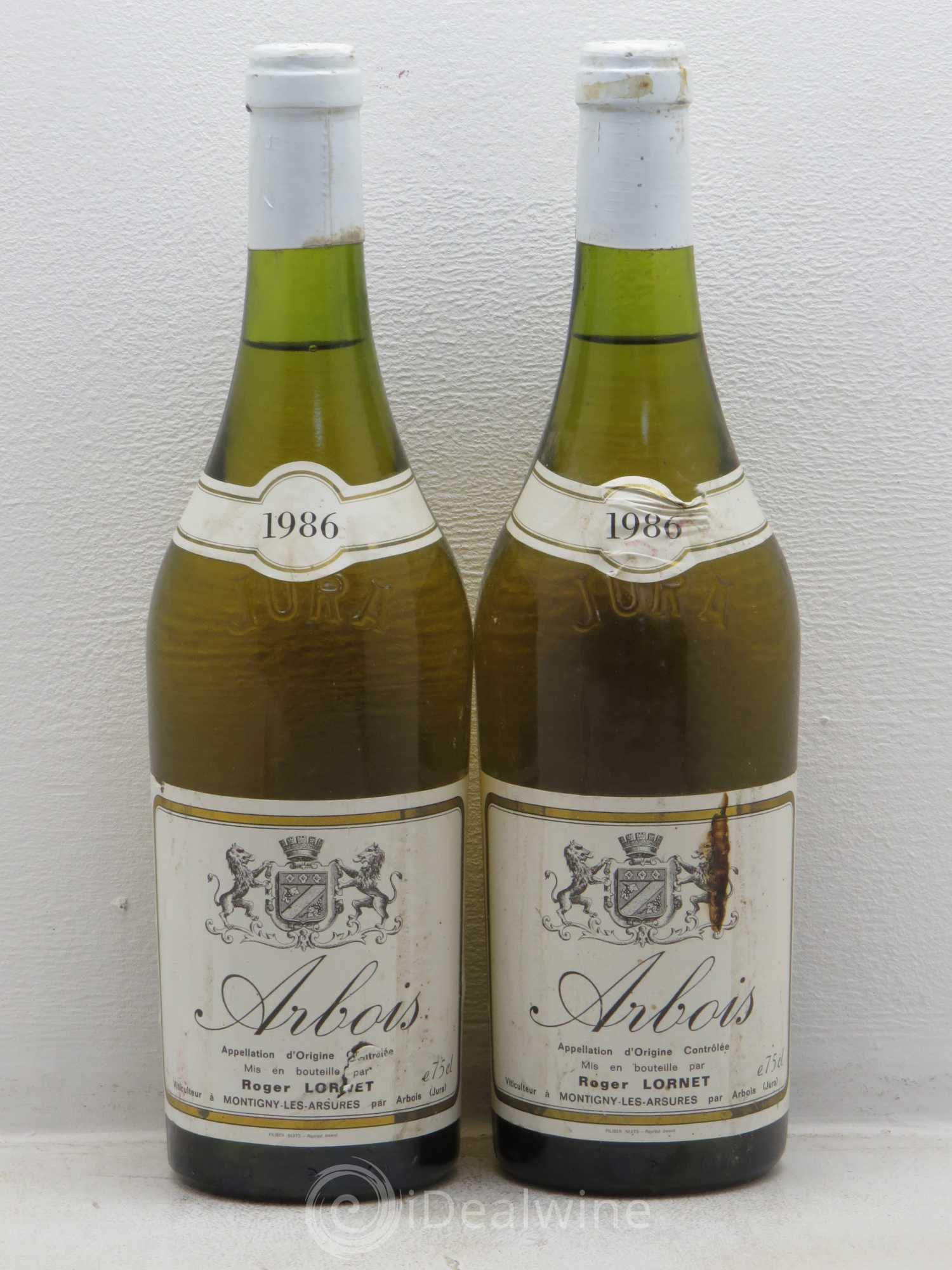 Arbois Roger Lornet 1986 - Posten von 2 Flaschen - 0