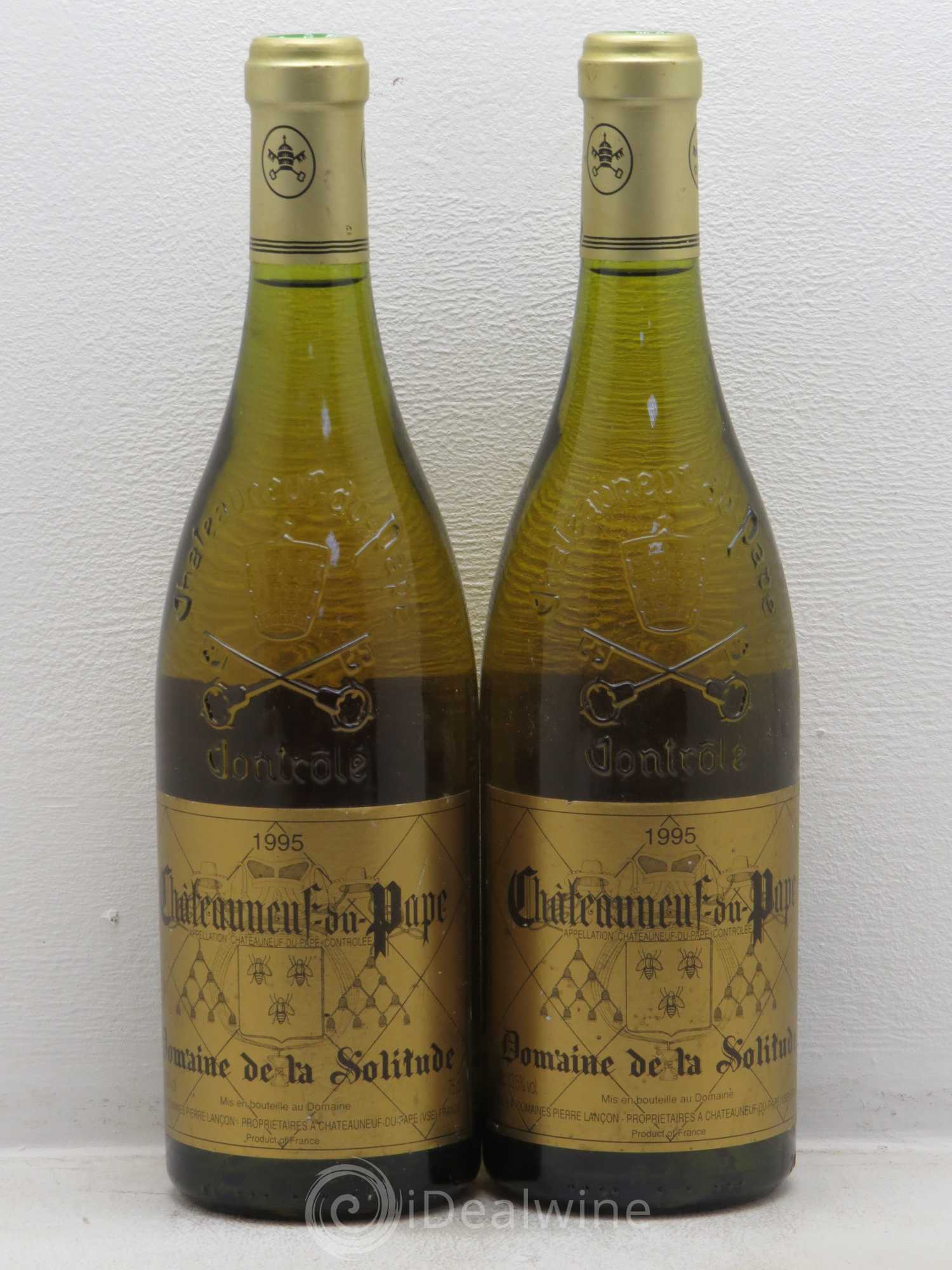 Châteauneuf-du-Pape Domaine de la Solitude 1995 - Lot de 2 bouteilles - 0