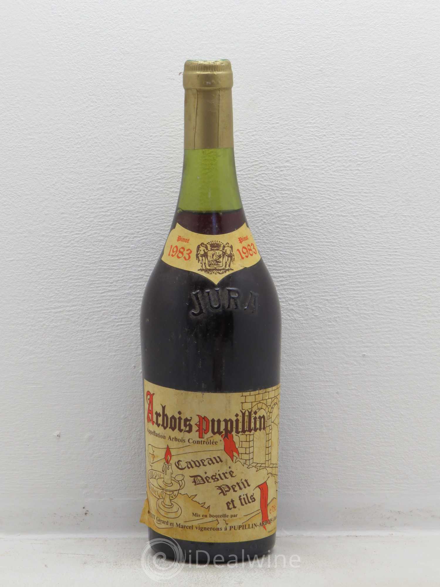 Arbois Pupillin Caveau Desiré Petit Pinot 1983 - Posten von 1 Flasche - 0