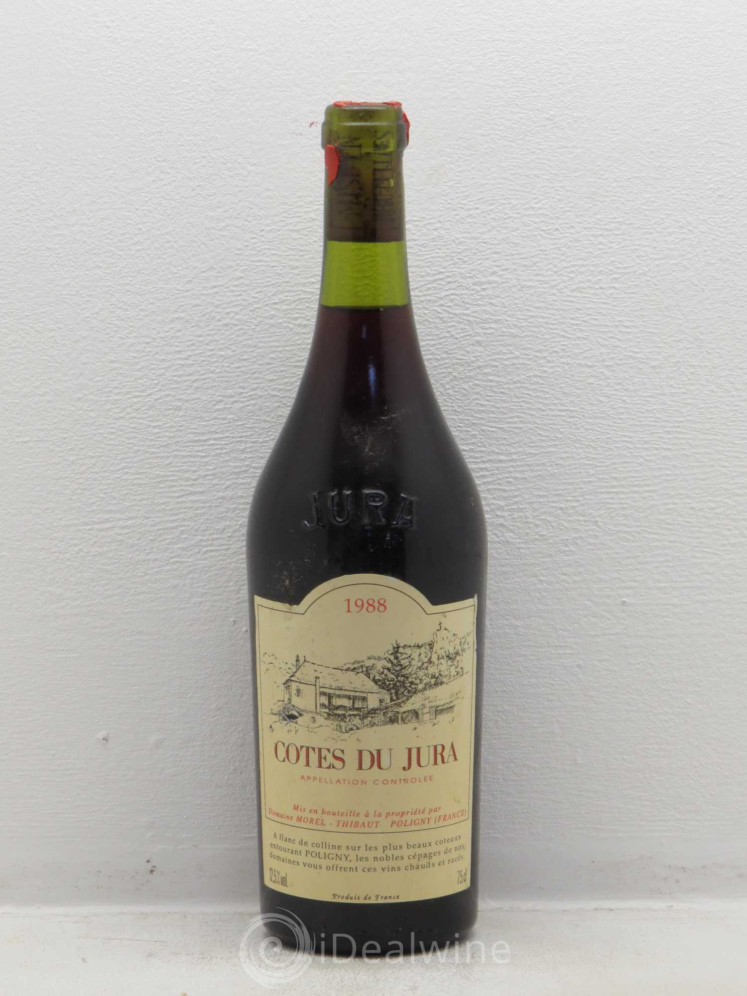 Côtes du Jura M. Thibaut 1988 - Lot de 1 bouteille - 0