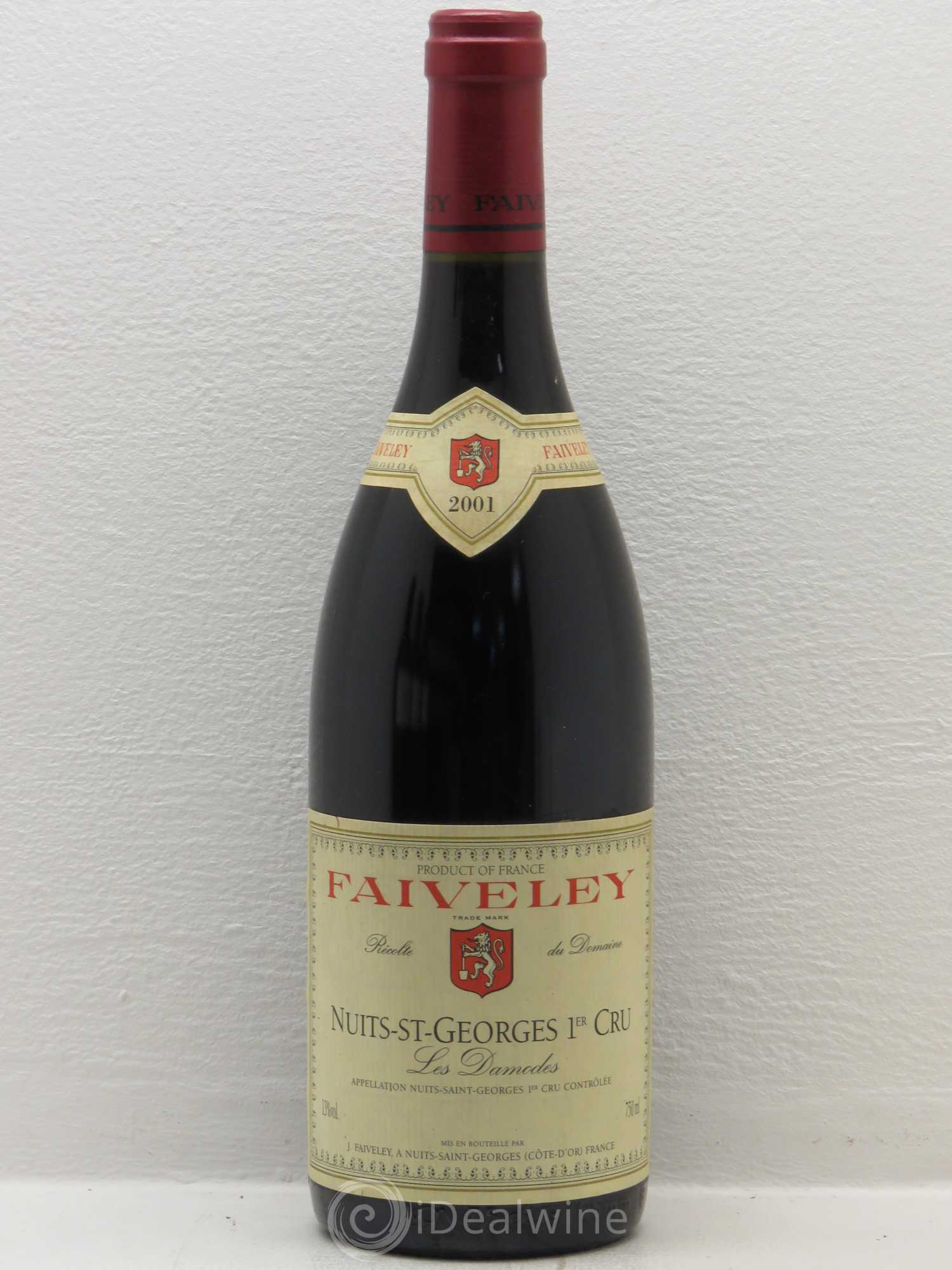 Nuits-Saint-Georges 1er Cru Les Damodes Faiveley 2001 - Lot de 1 bouteille - 0