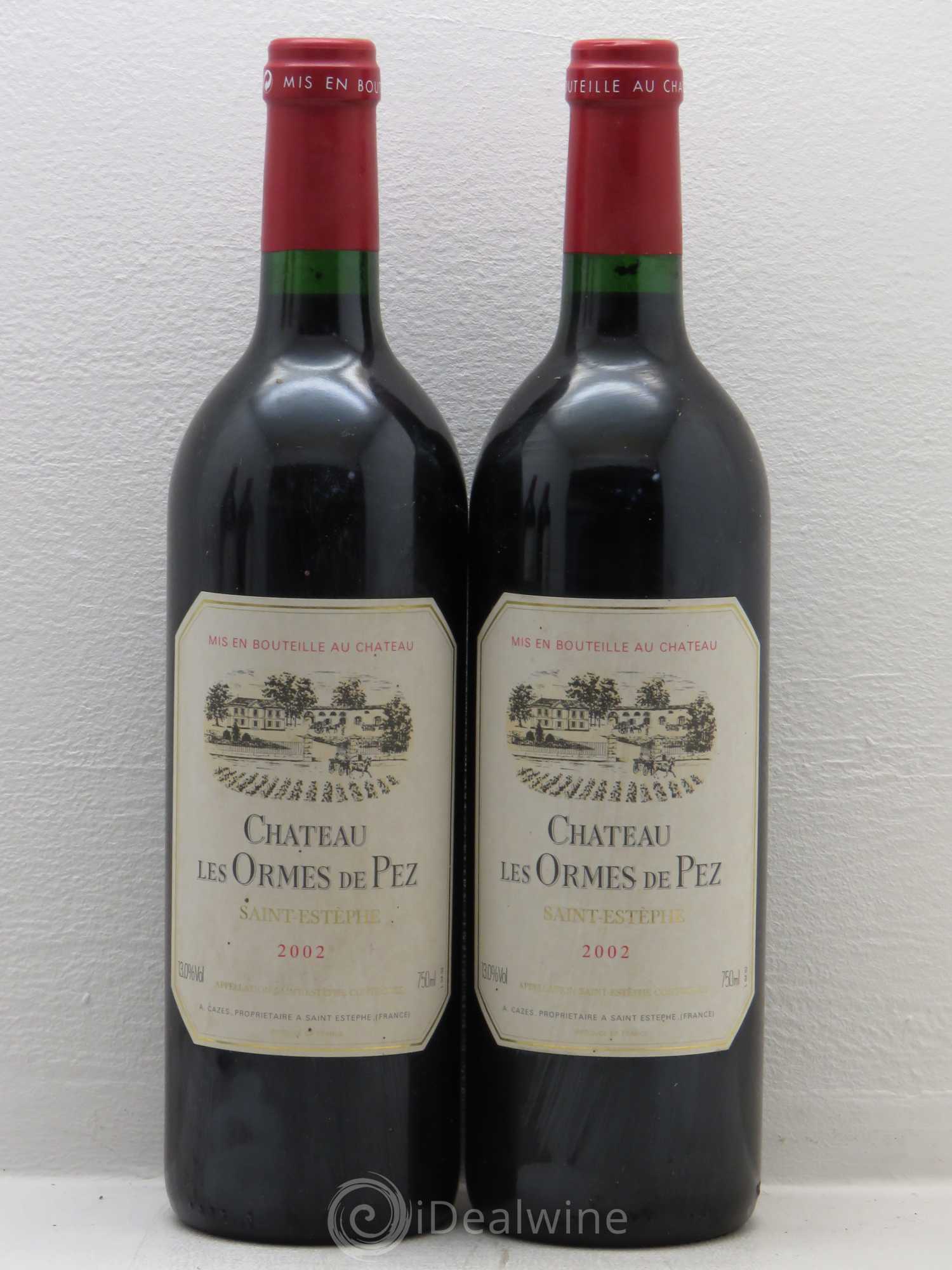 Château les Ormes de Pez 2002 - Lot de 4 bouteilles - 1