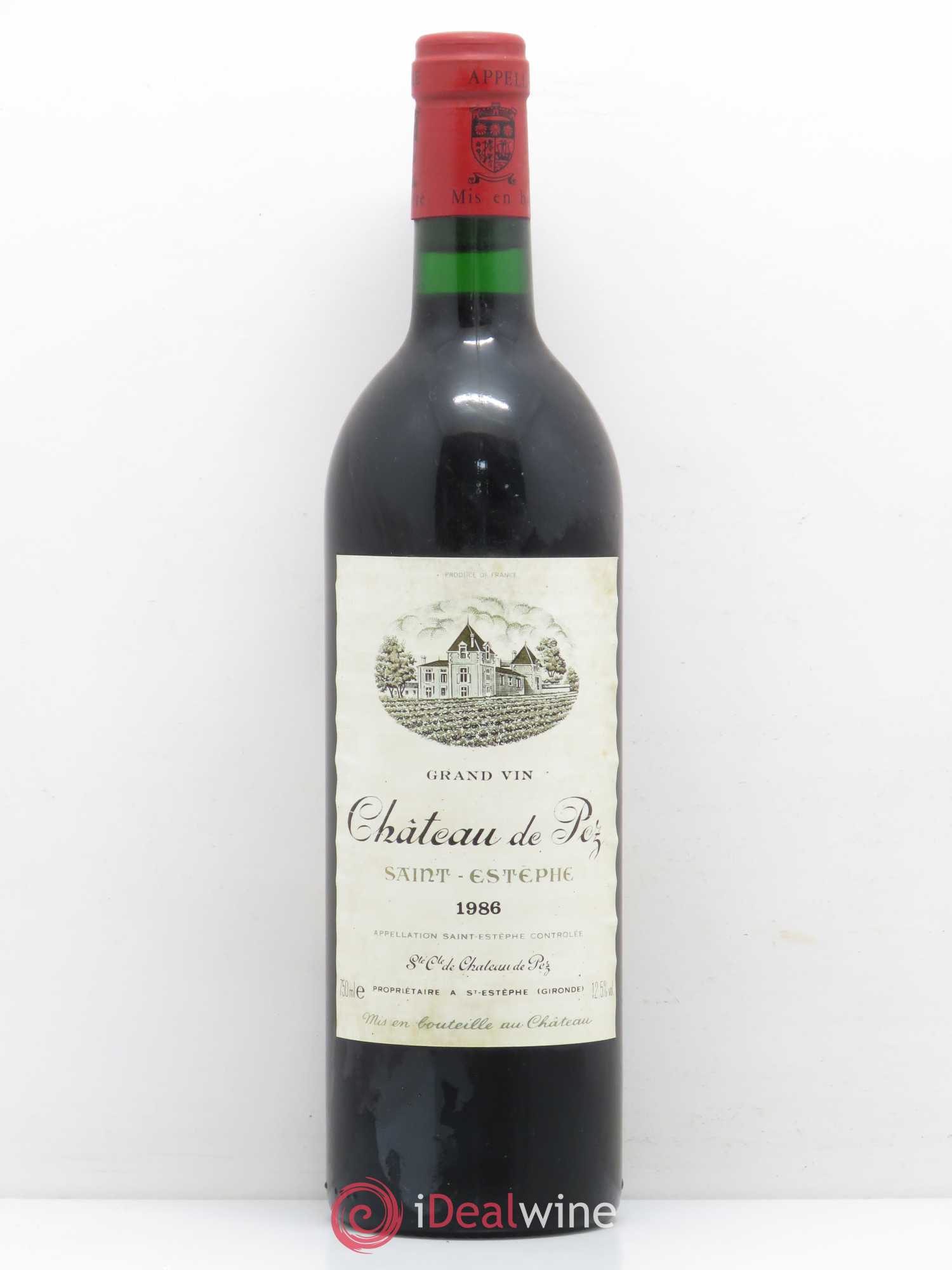 Château de Pez 1986 - Lot de 1 bouteille - 0