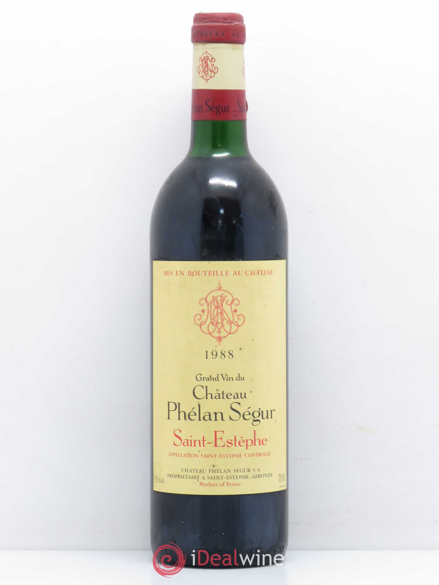 Château Phélan Ségur 1988 - Lot of 1 bottle - 0