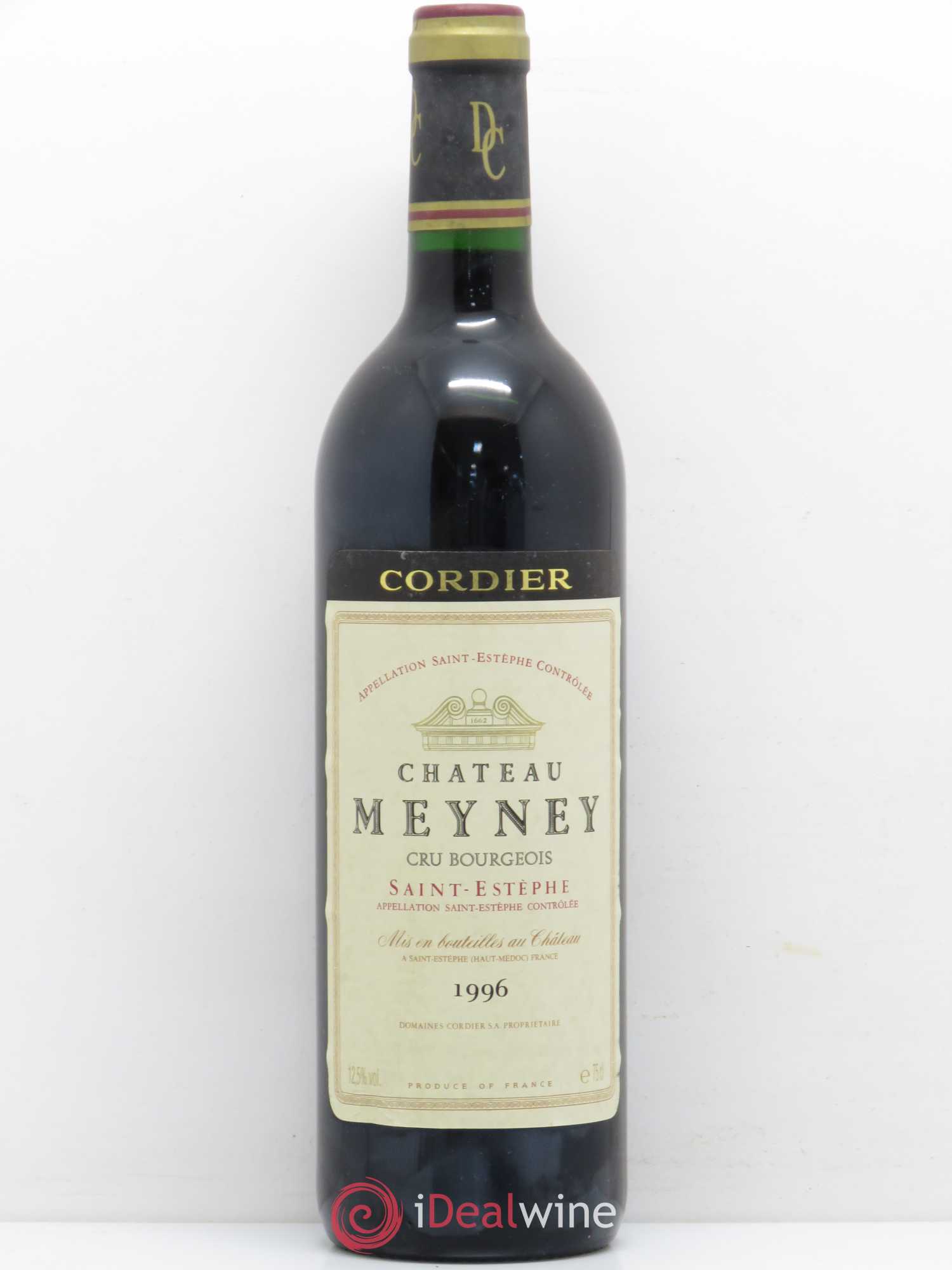 Château Meyney 1996 - Lot de 1 bouteille - 0