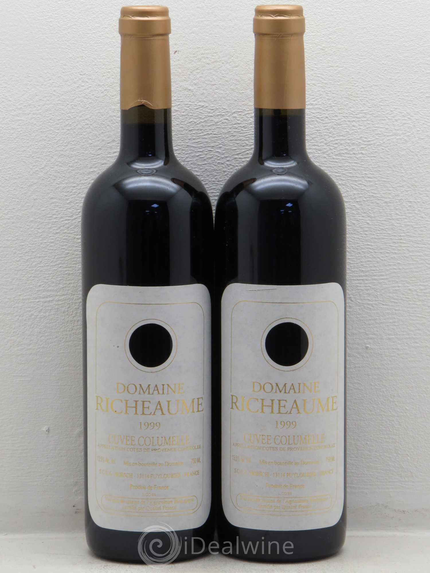 Vin de France Richaume cuvée coulumelle 1999 - Posten von 2 Flaschen - 0