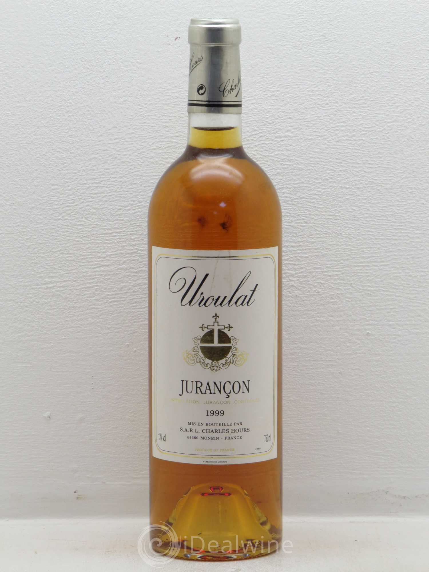 Jurançon Uroulat Charles Hours 1999 - Lotto di 1 bottiglia - 0